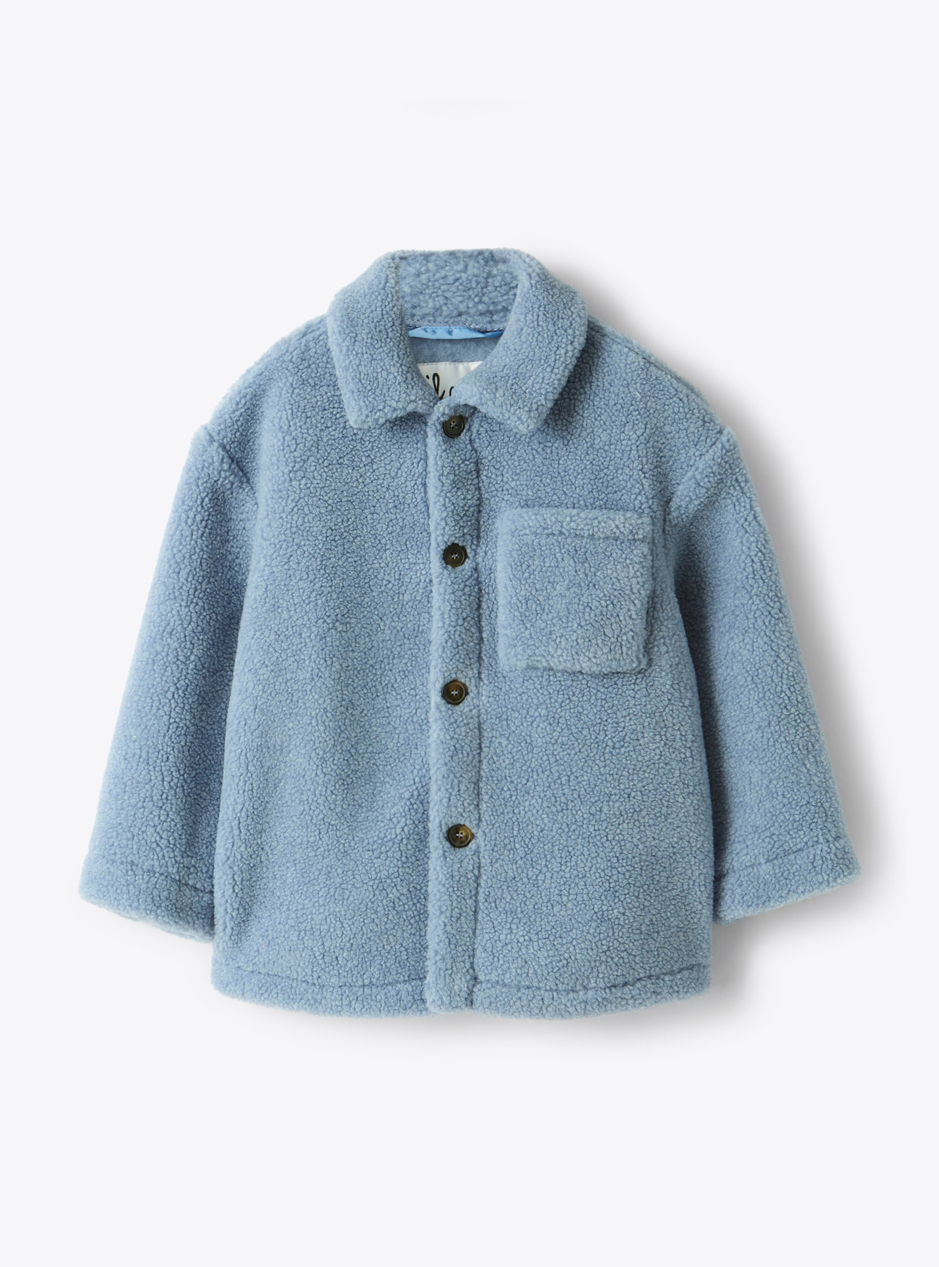 Teddy fleece shirt jacket - Jackets - Il Gufo