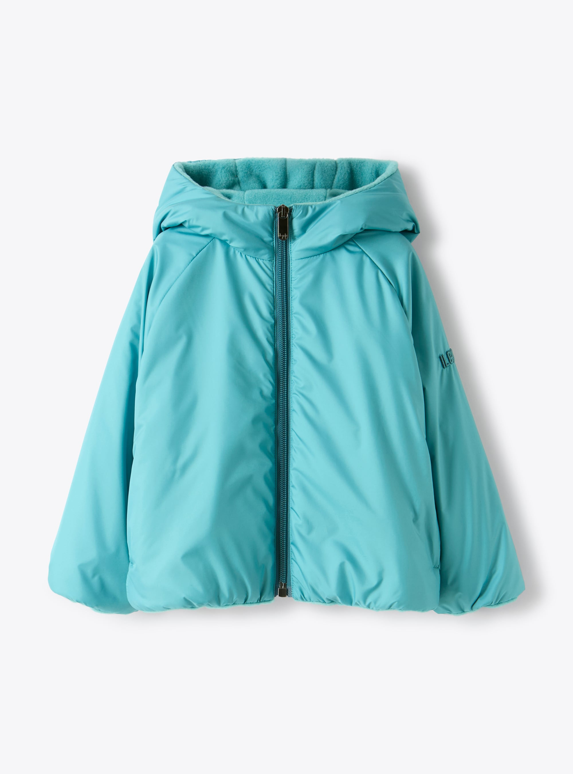 Reversible jacket in nylon and fleece - Jackets - Il Gufo