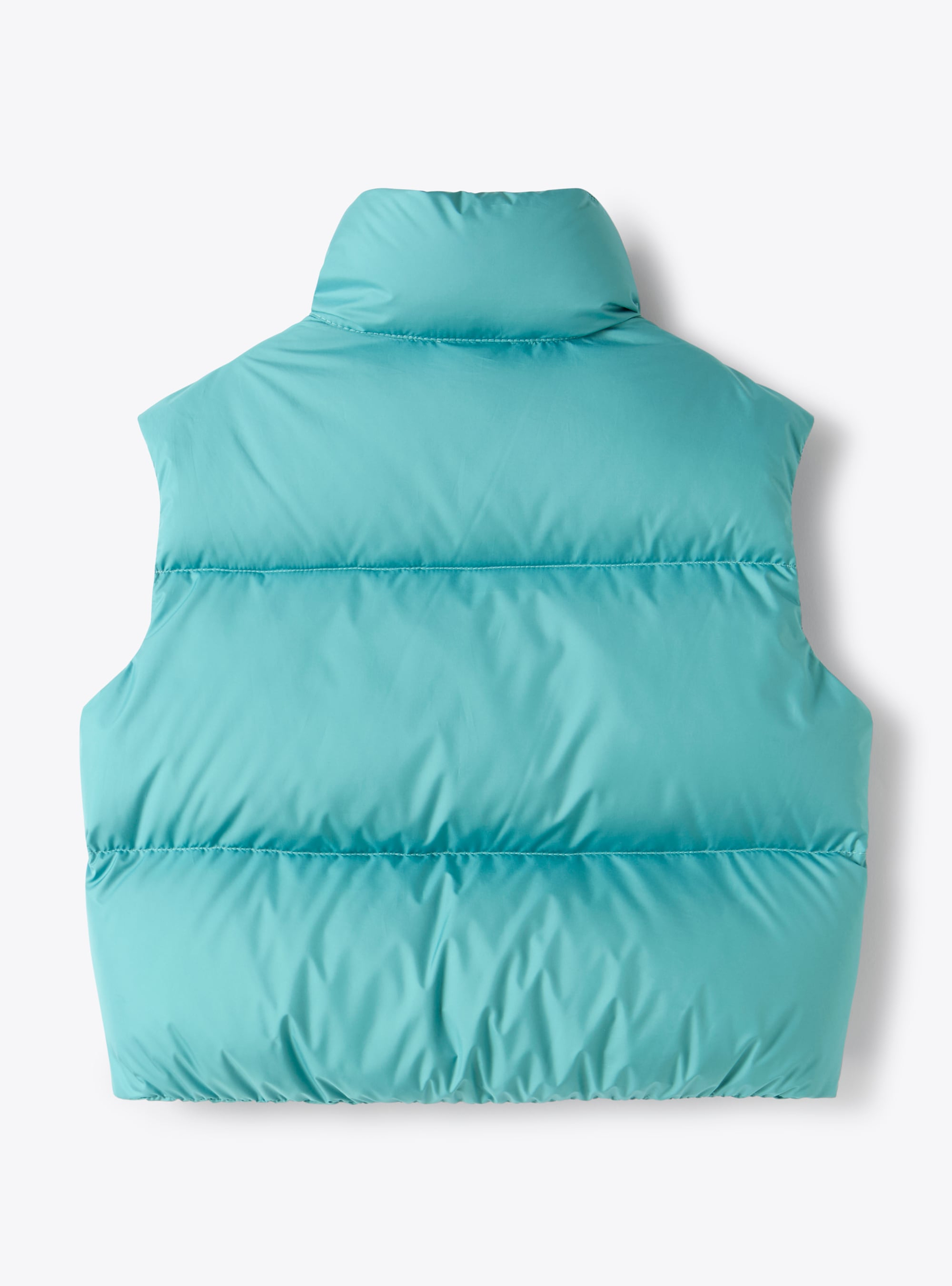 Gilet boxy en nylon microfibre - Doudounes - Il Gufo