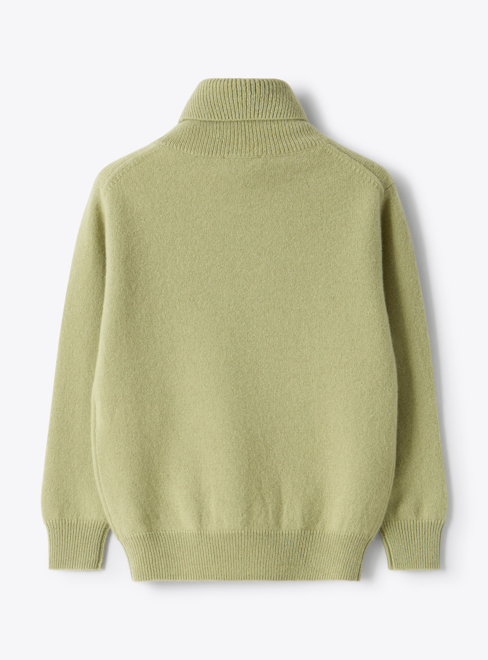 Cashmere turtleneck sweater - Green | Il Gufo