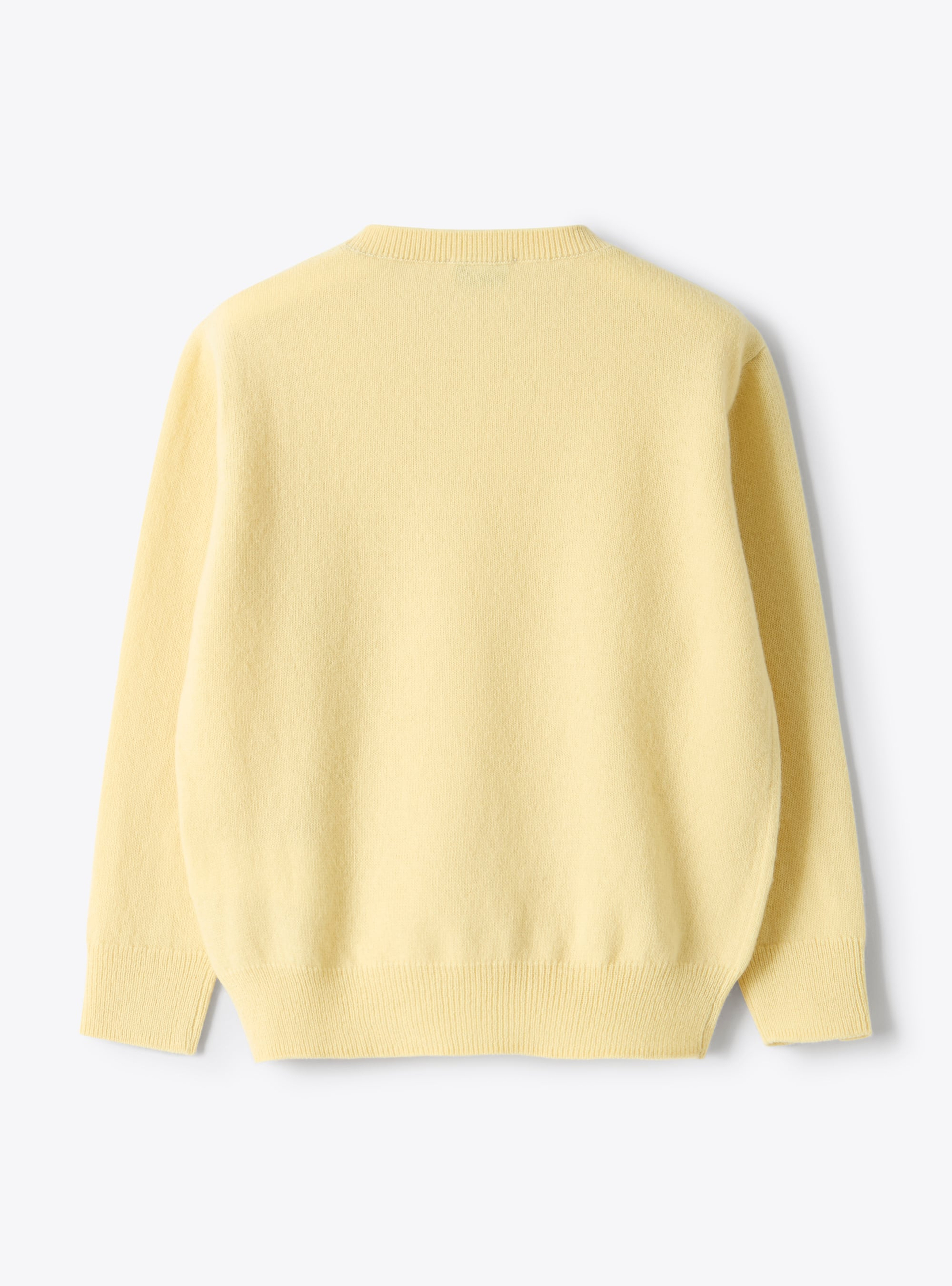 Rollkragenpullover aus Merinowolle - Gelb | Il Gufo