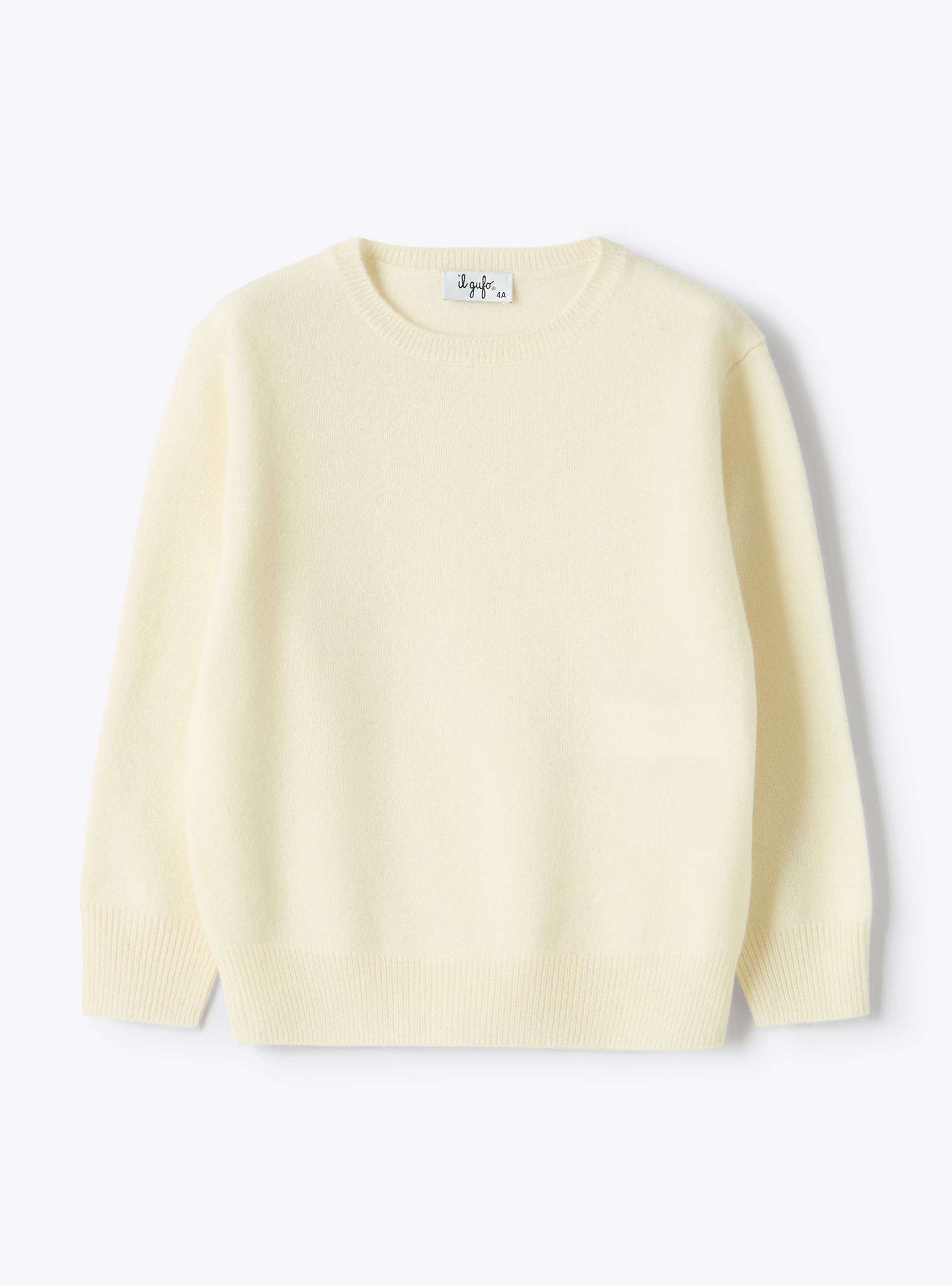 Pull col rond en cachemire - Pulls - Il Gufo