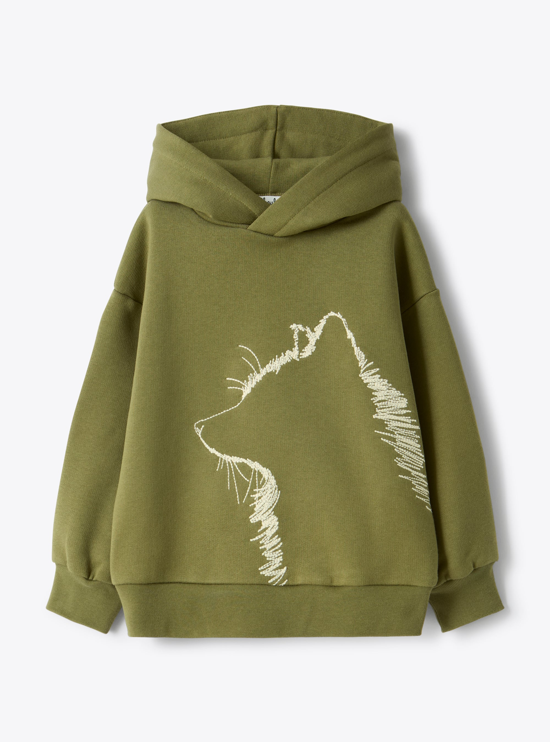 Cotton sweatshirt with hood - Толстовки - Il Gufo