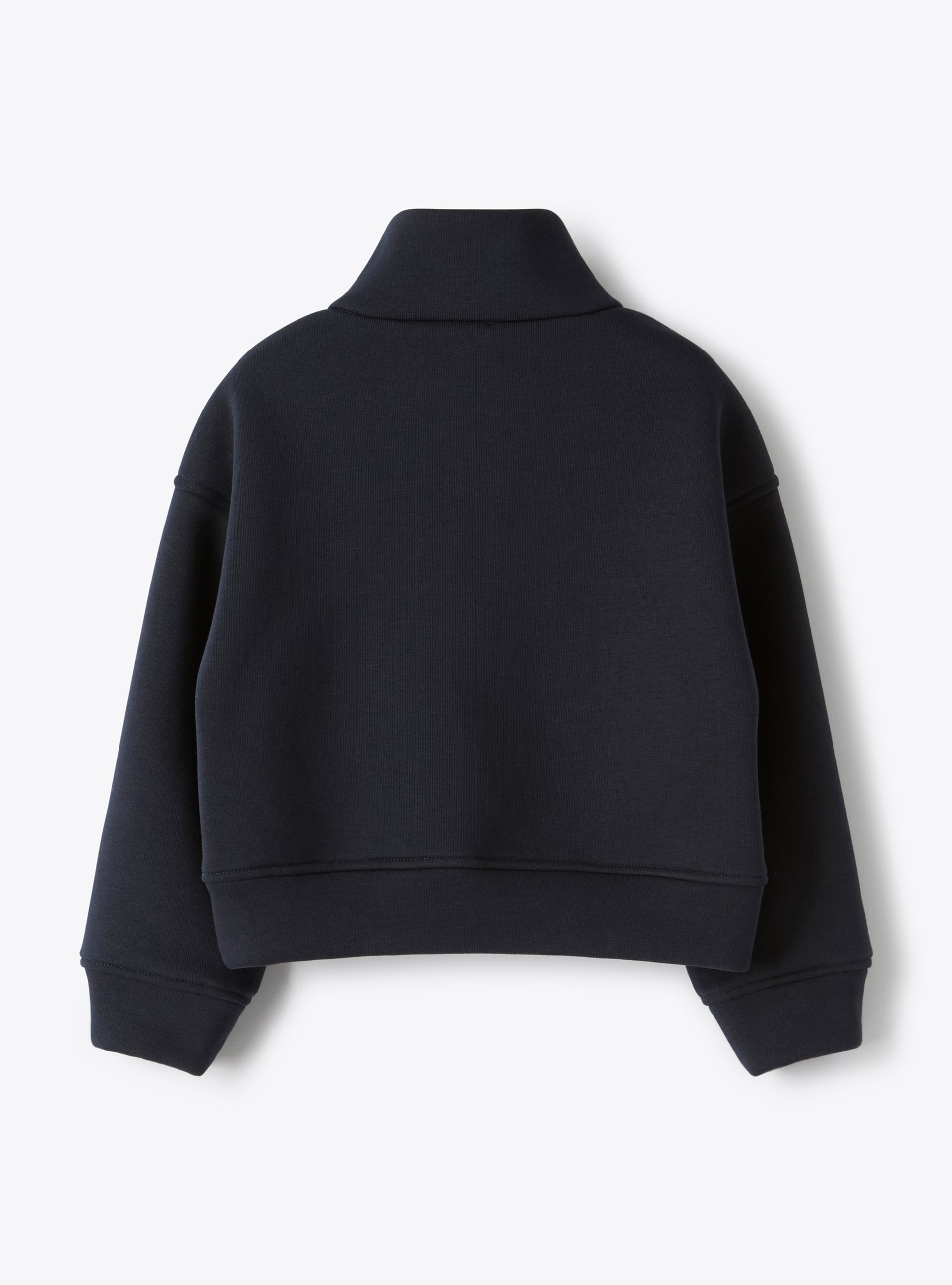 Sweat boxy avec fermeture éclair - Sweatshirts - Il Gufo