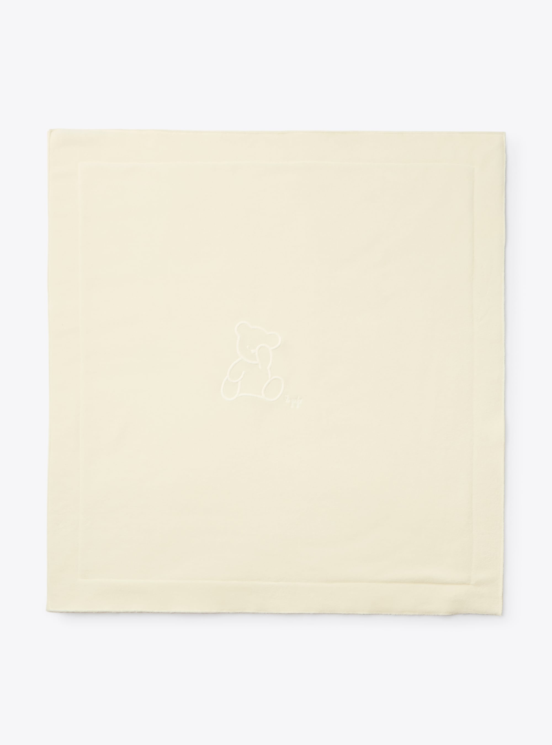 Coperta in pile con orsetto - Accessori - Il Gufo