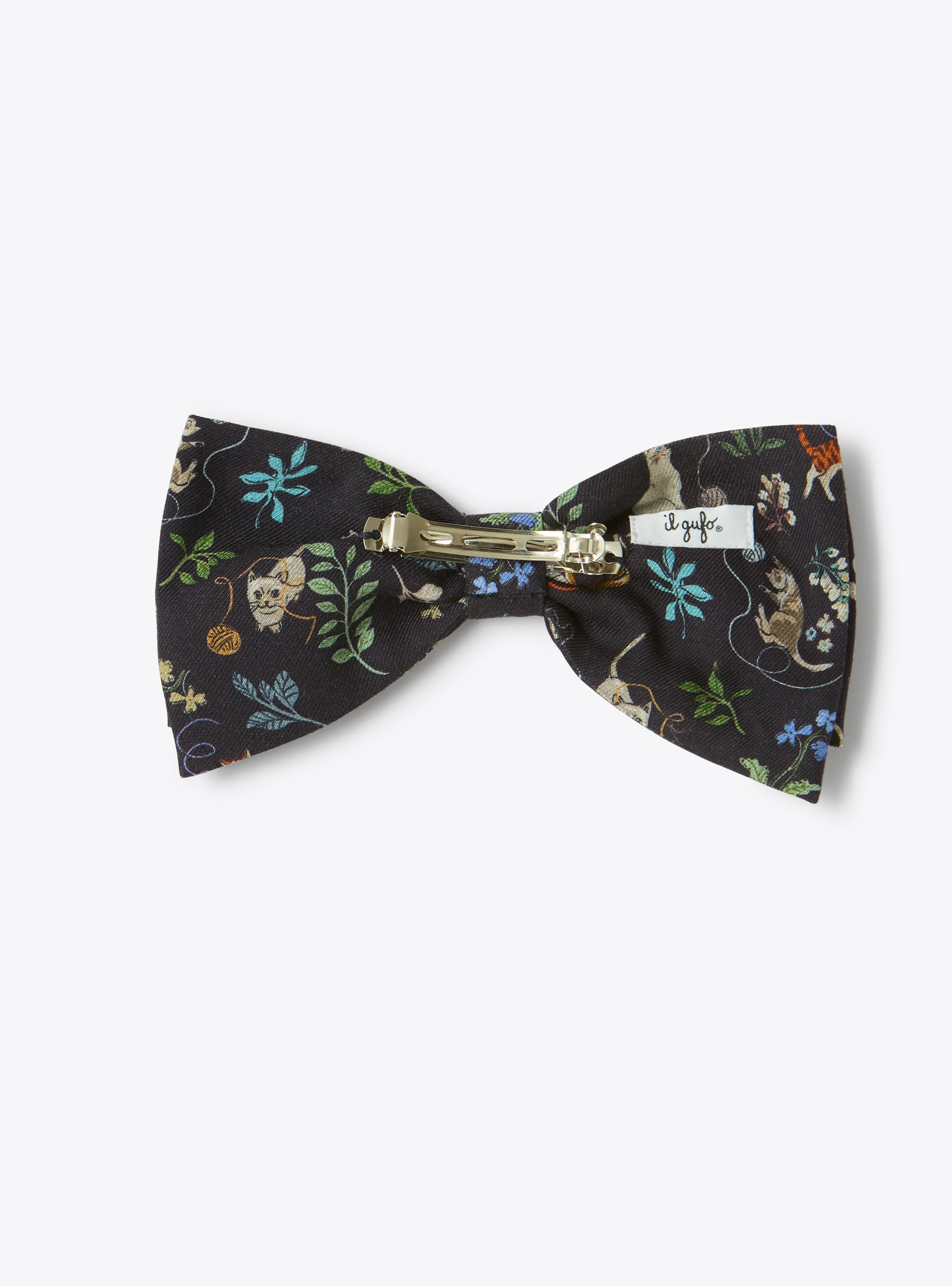 Barrette pour cheveux en viscose - Bleu | Il Gufo