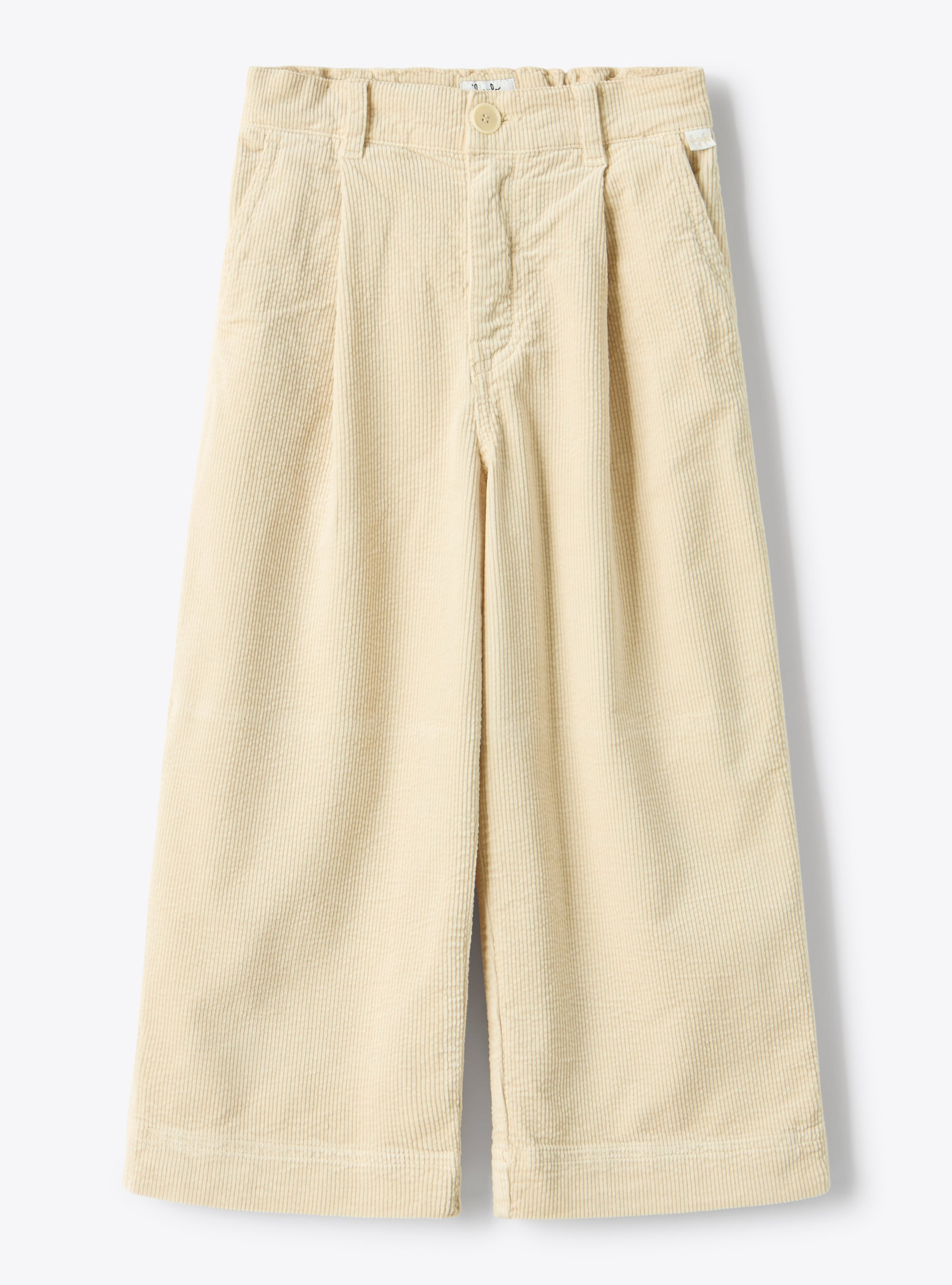 Wide-leg velvet pants with pleats - Trousers - Il Gufo