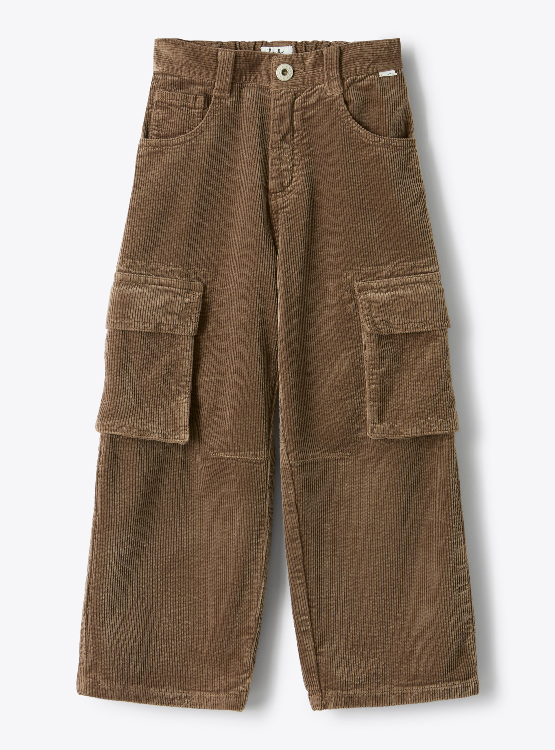 Corduroy cargo pants - Brown | Il Gufo
