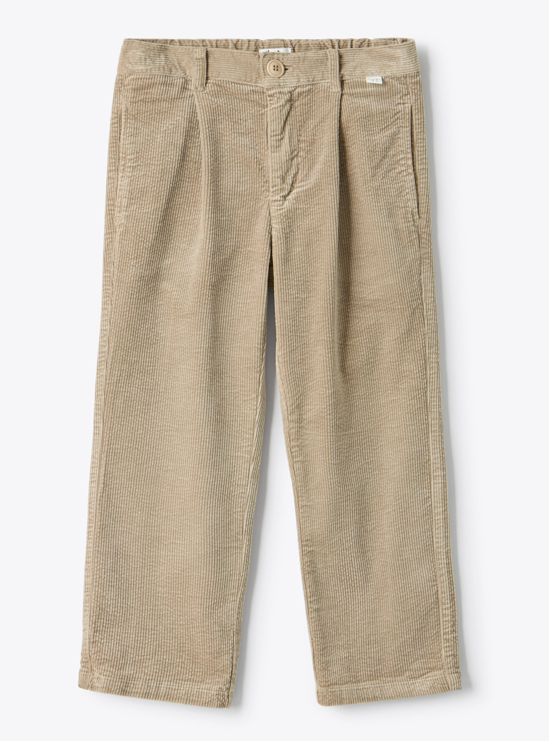 Straight-leg corduroy pants - Brown | Il Gufo