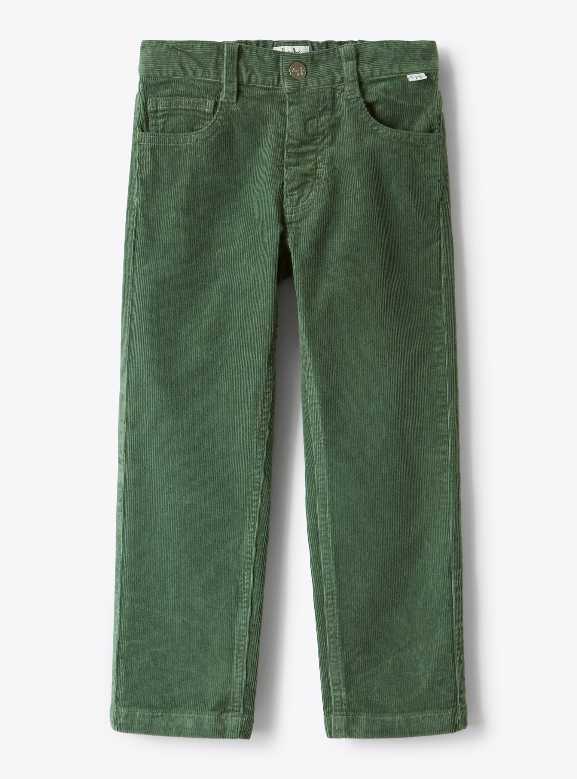 Cord 5-Taschen-Hose - Grün | Il Gufo