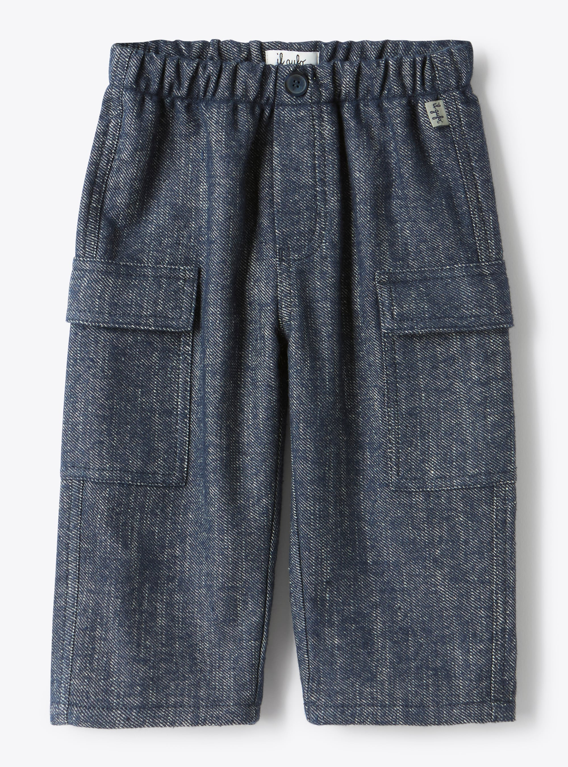 Cargo pants in cotton blend - Trousers - Il Gufo
