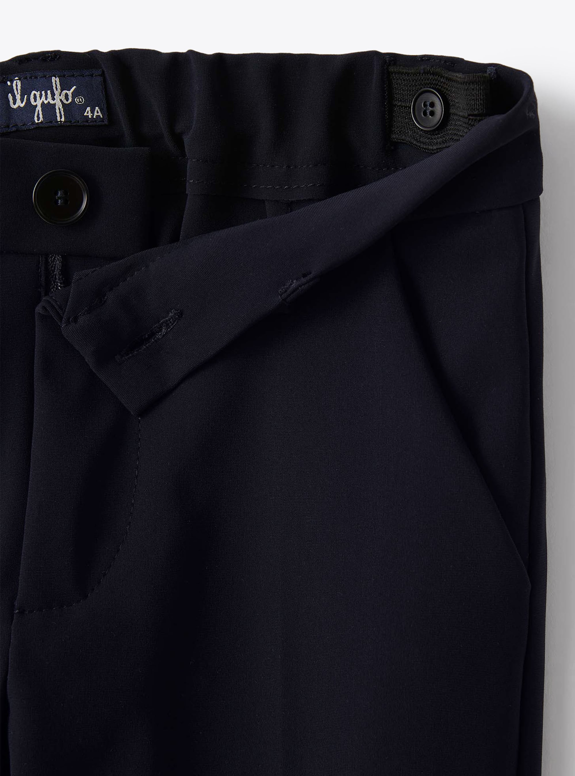 Pants in Sensitive® Fabrics - Blue | Il Gufo