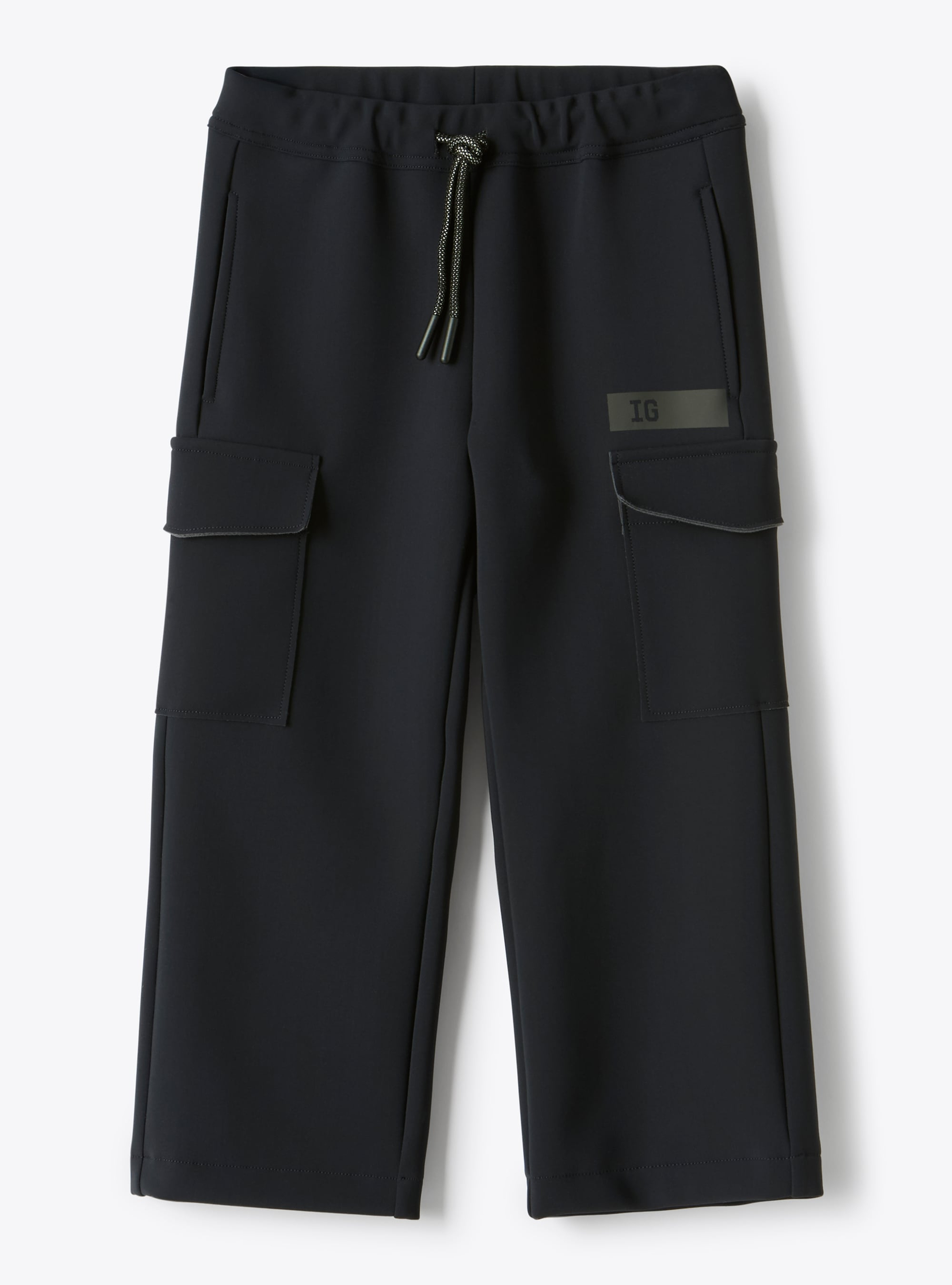 Cargo pants in Sensitive® Fabrics - СИНИЙ | Il Gufo