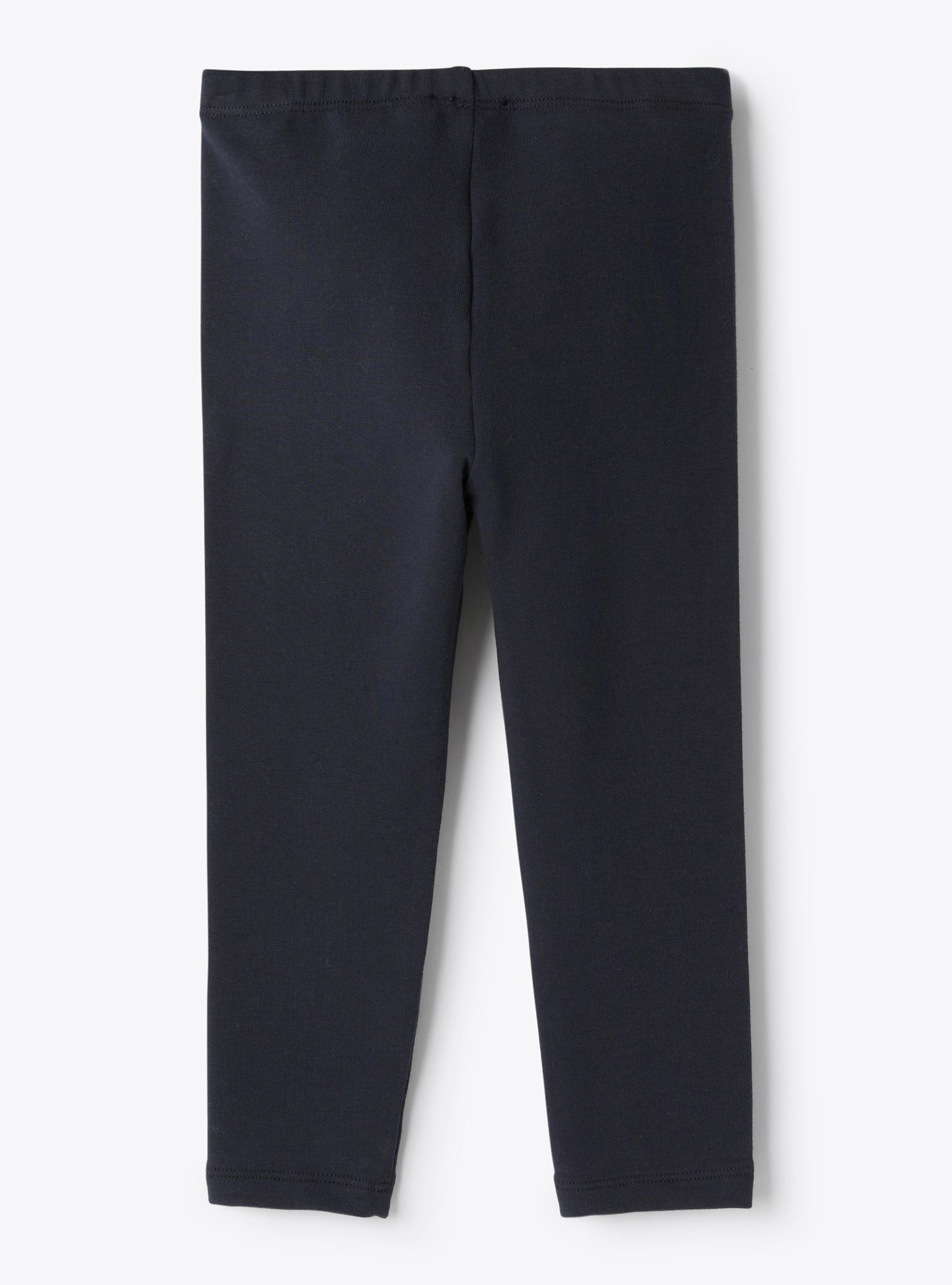 Legging en molleton stretch - Bleu | Il Gufo