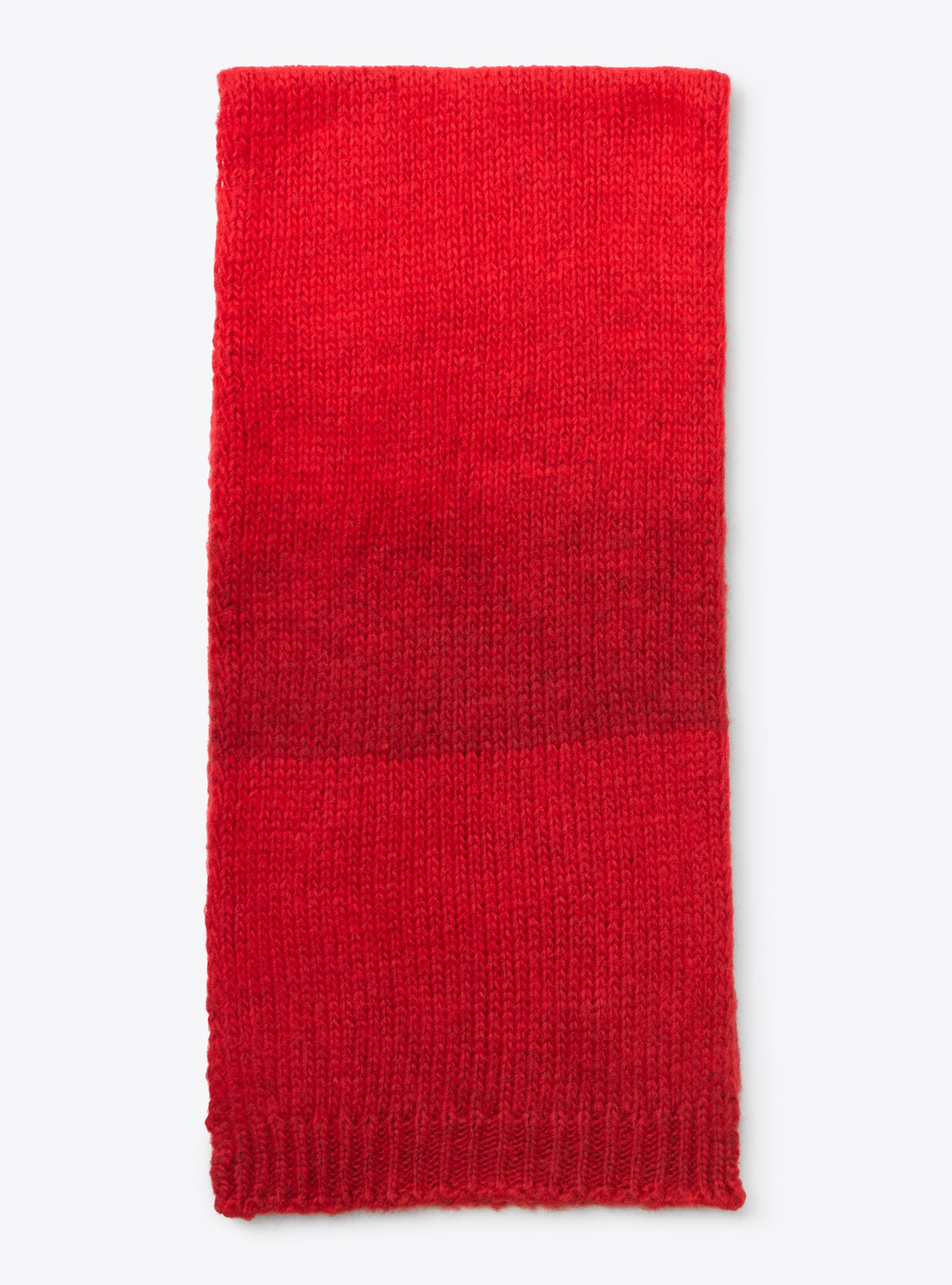 Schattierter Schal aus Wollmischung - Rot | Il Gufo
