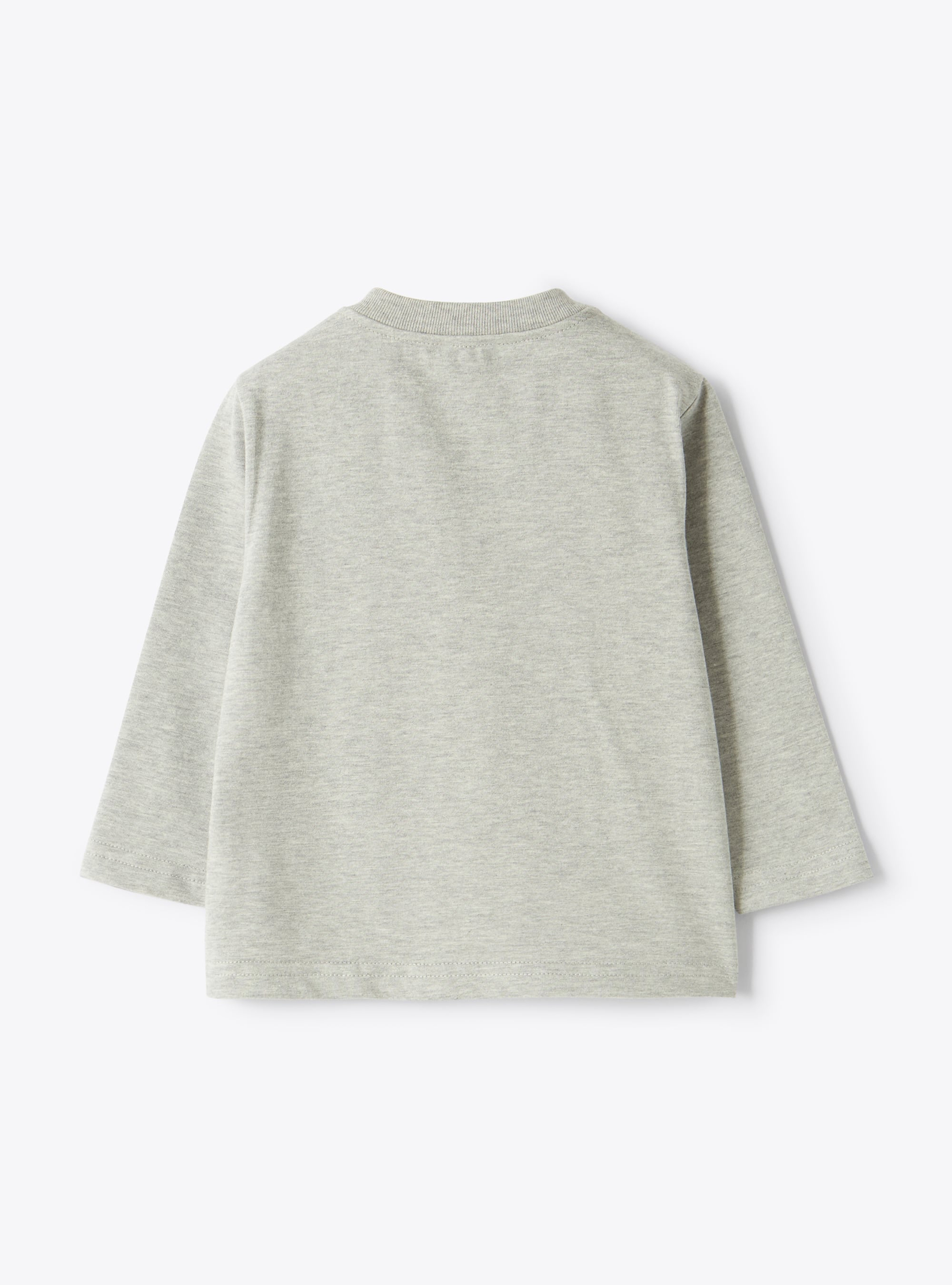 Long-sleeve t-shirt with a bunny print - T-shirts - Il Gufo