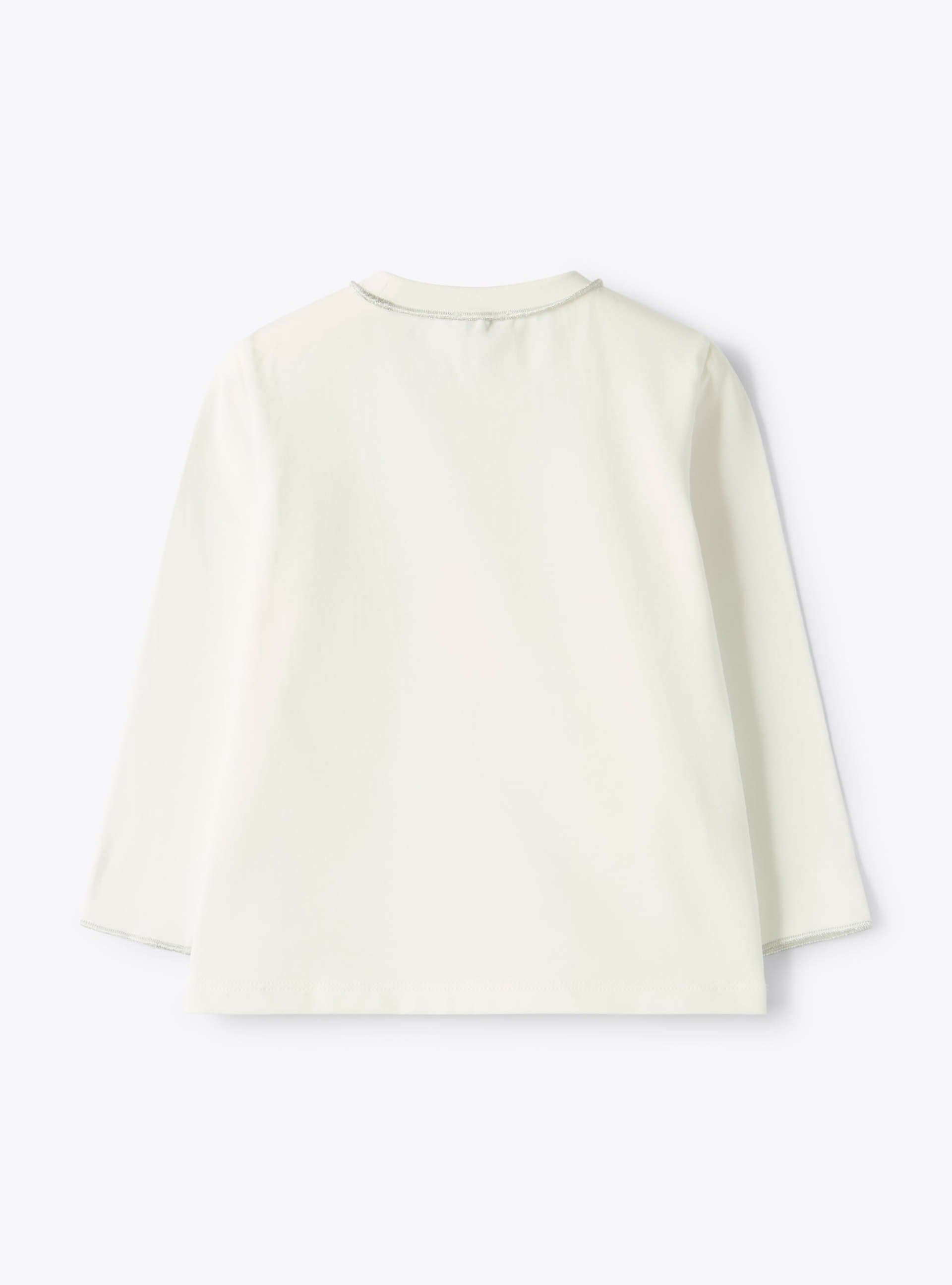 Jersey-T-Shirt mit kontrastierendem Profil - T-shirts - Il Gufo