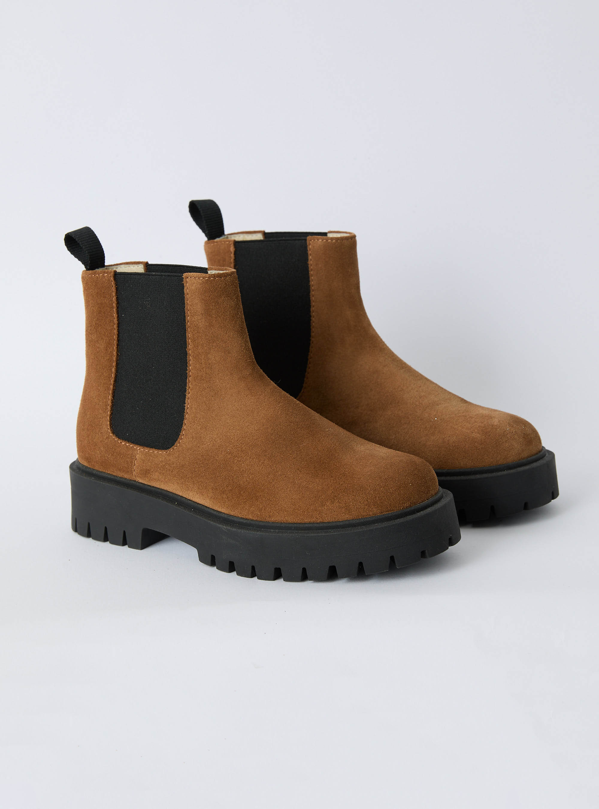 Bottines en daim avec élastique - Chaussures - Il Gufo