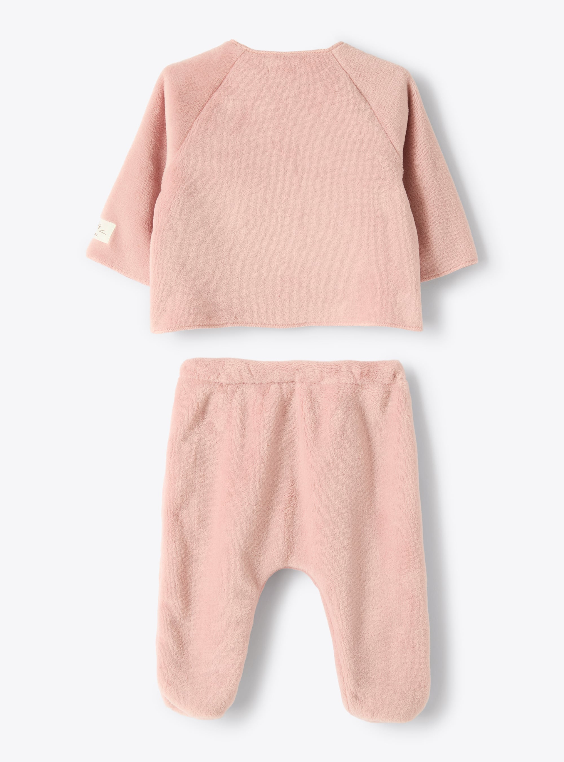 Ensemble en polaire recyclée - Rose | Il Gufo