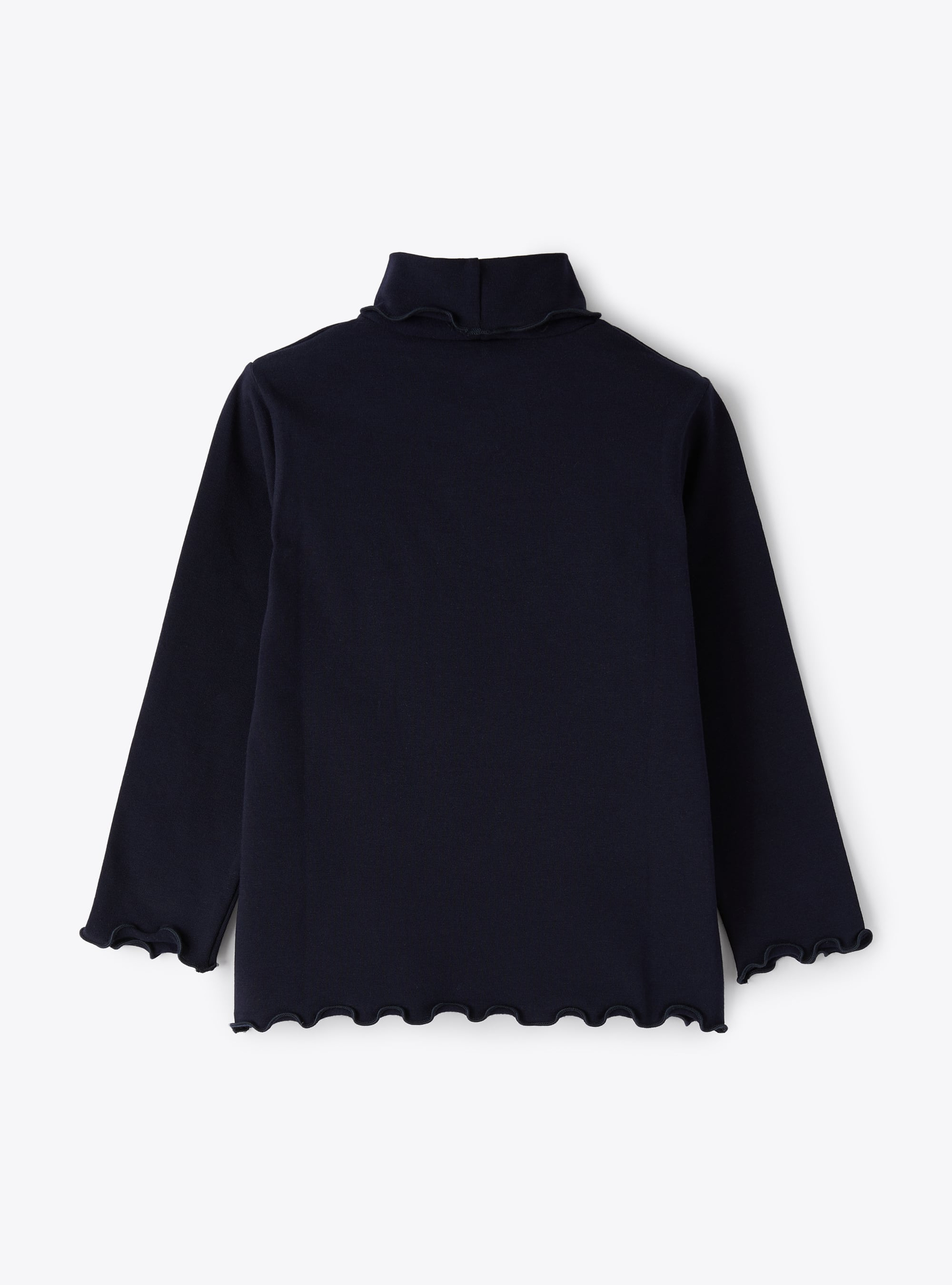 Brushed stretch jersey T-shirt - Blue | Il Gufo