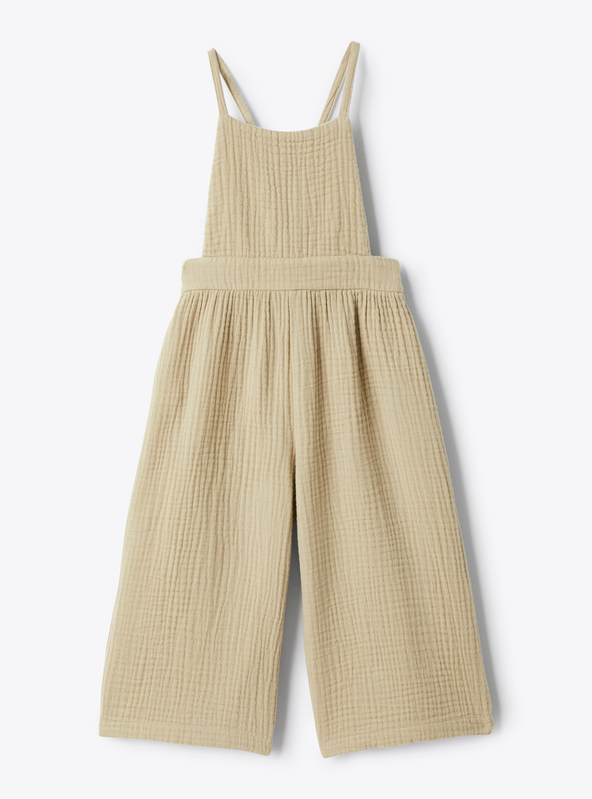 Organic gauze overalls - Trousers - Il Gufo