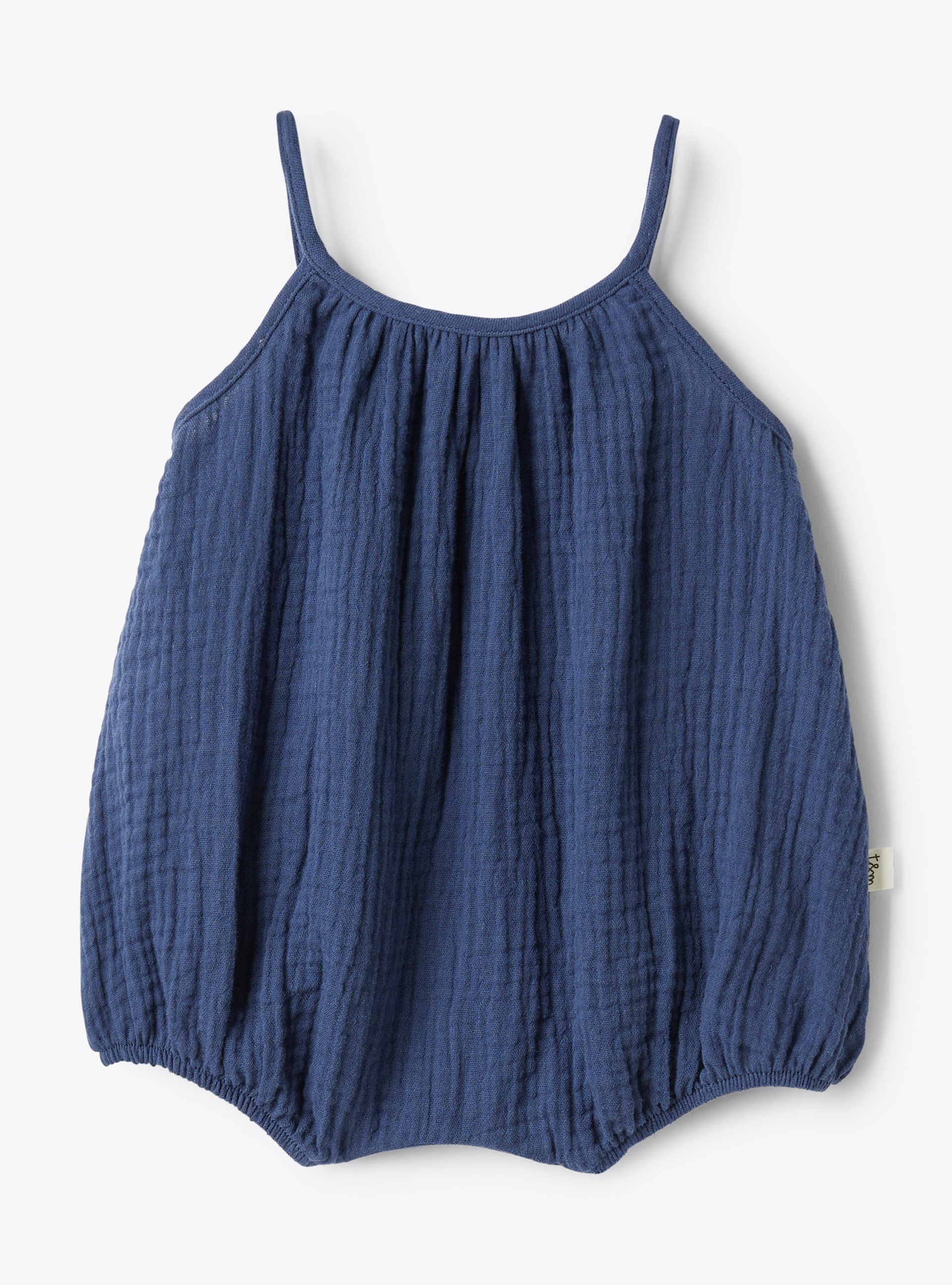 Combi-short en gaze de coton organique - Ensembles - Il Gufo
