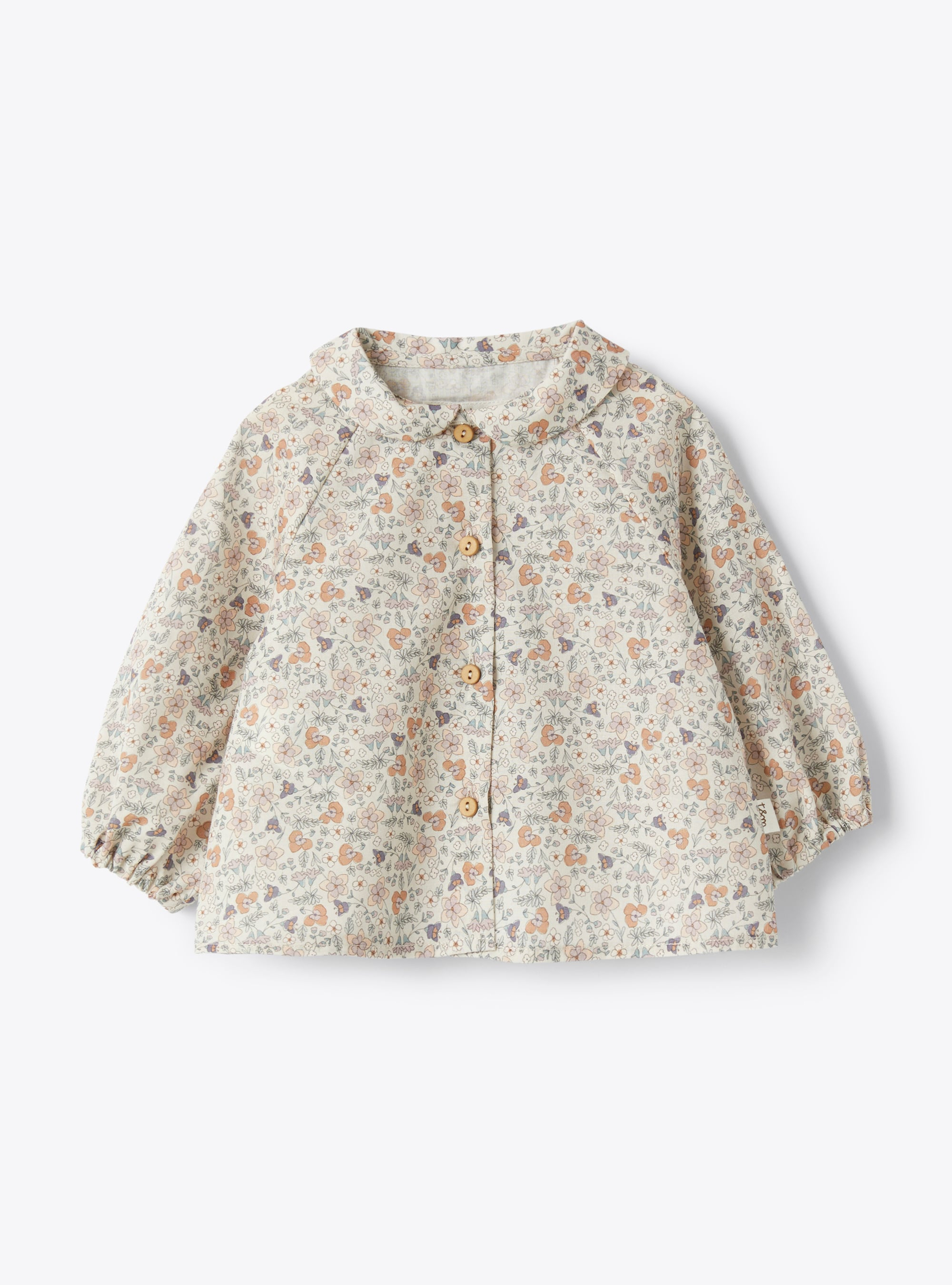 Organic cotton shirt - Beige | Il Gufo