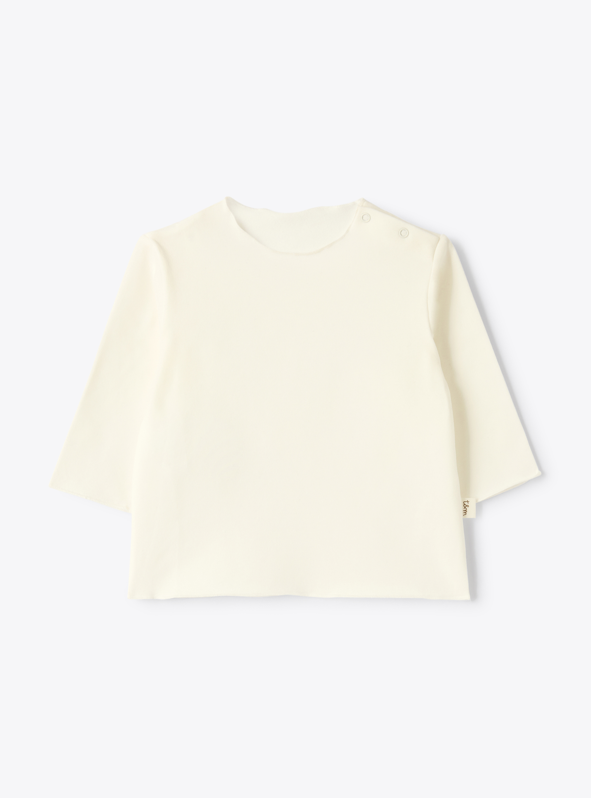 Set in organic cotton jersey and bouclé fabric - Blue | Il Gufo