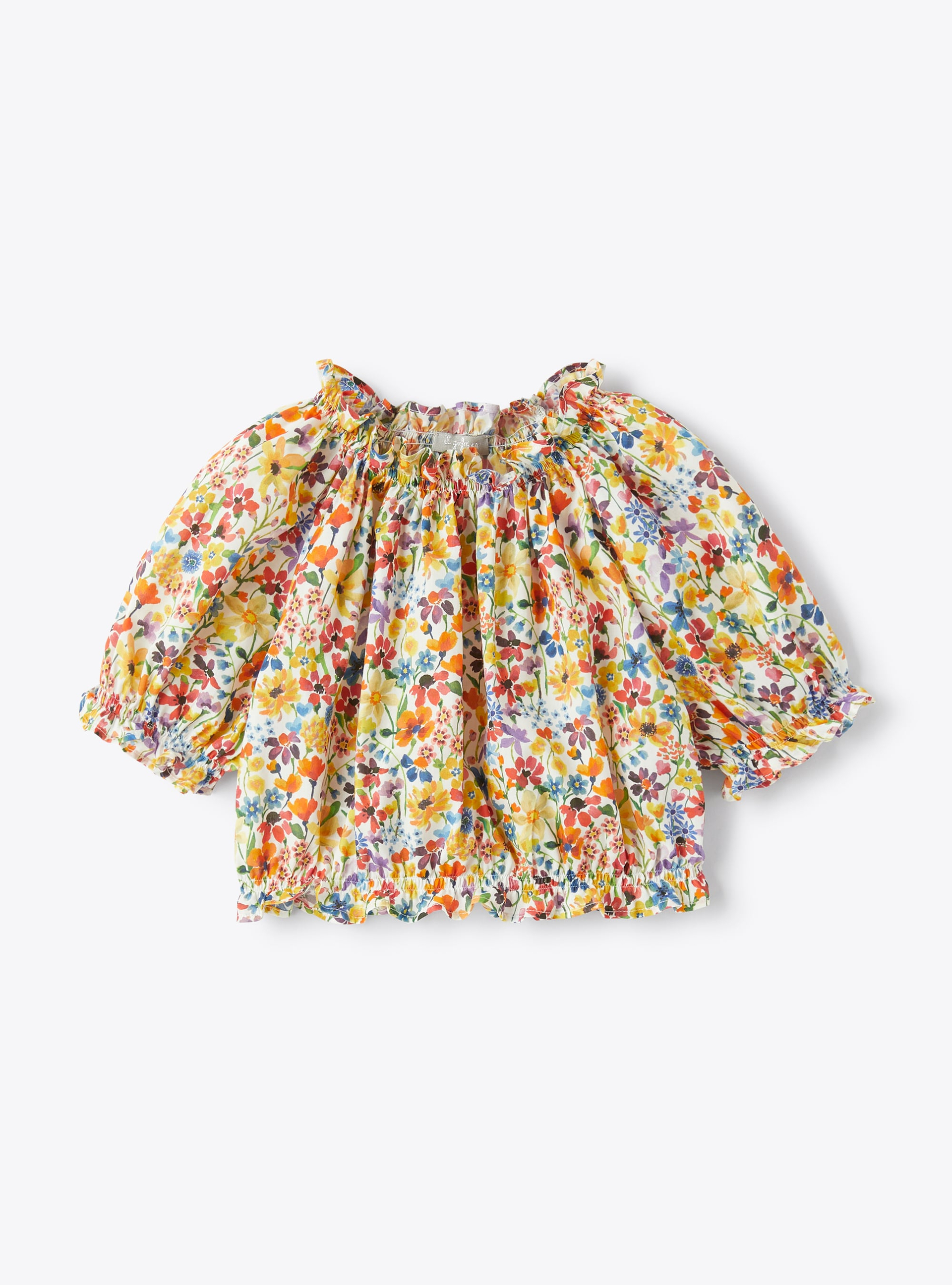 Shirt in Liberty-Fabric cotton - Shirts - Il Gufo