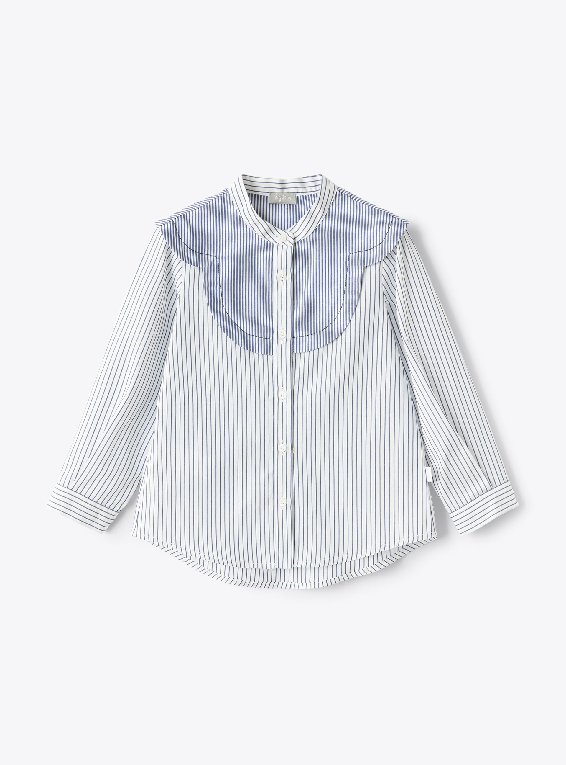 Striped cotton shirt  - Shirts - Il Gufo