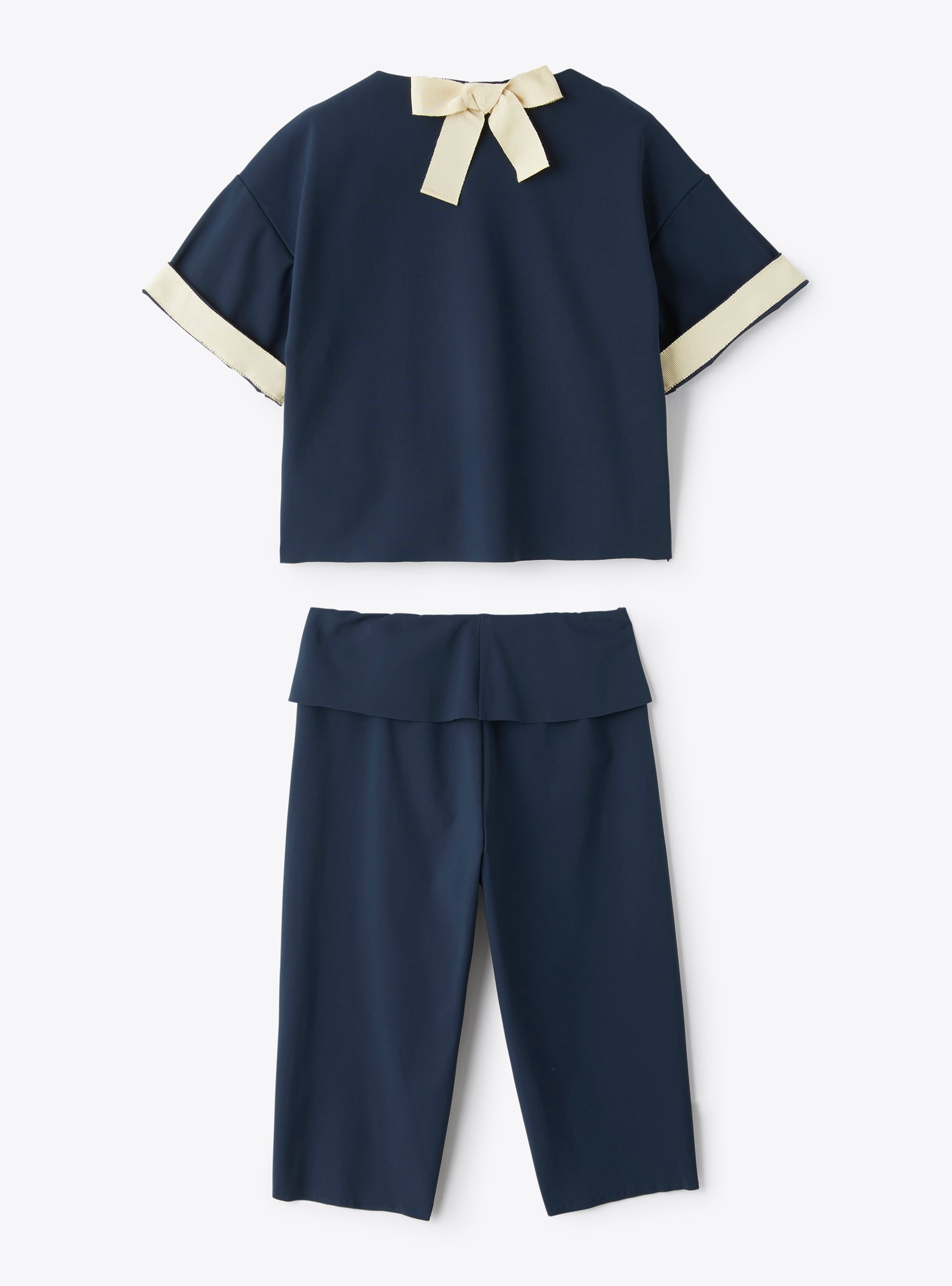 Set in Sensitive® Fabrics material - Blue | Il Gufo