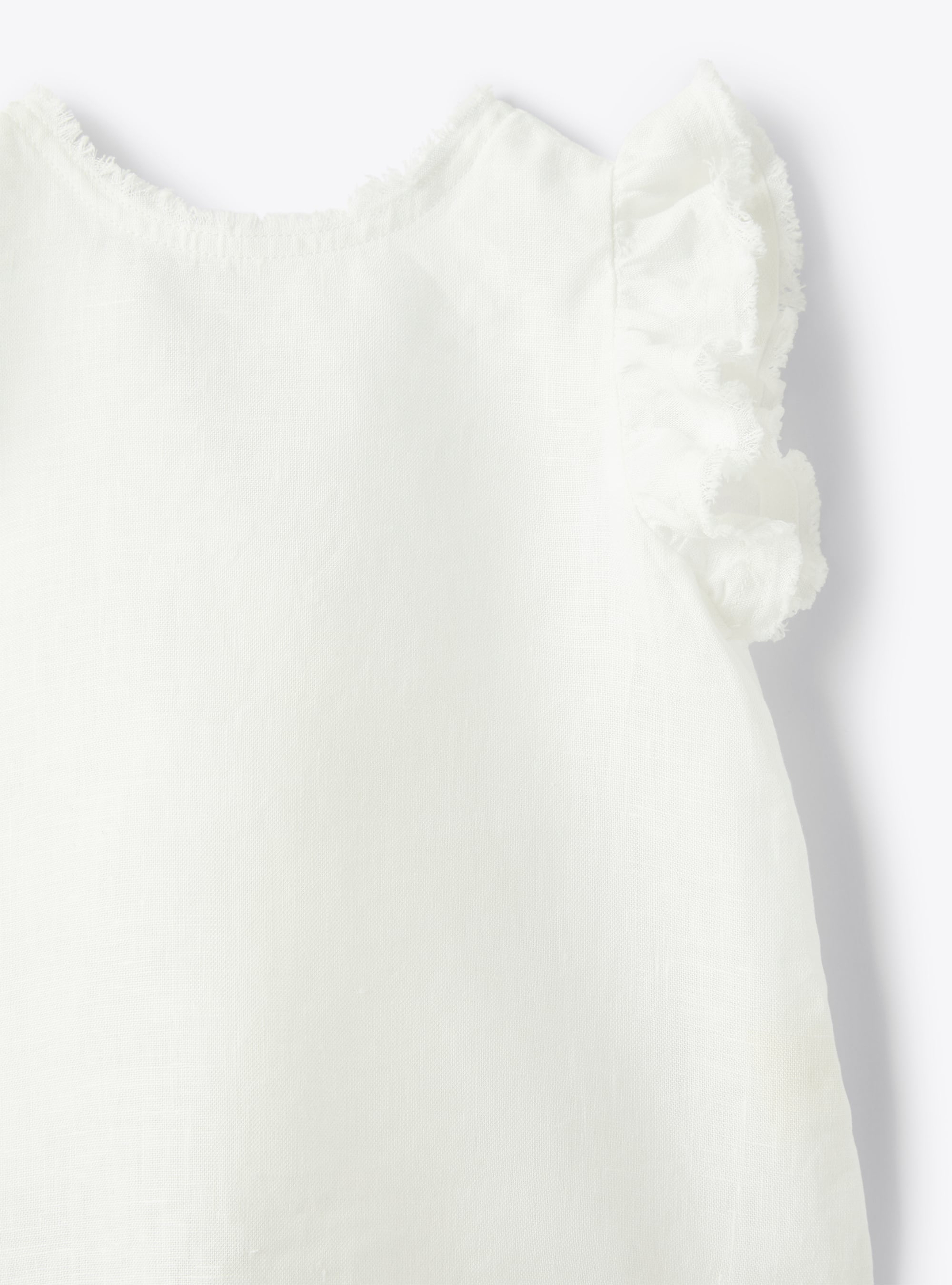 Two-piece set in linen - Brown | Il Gufo
