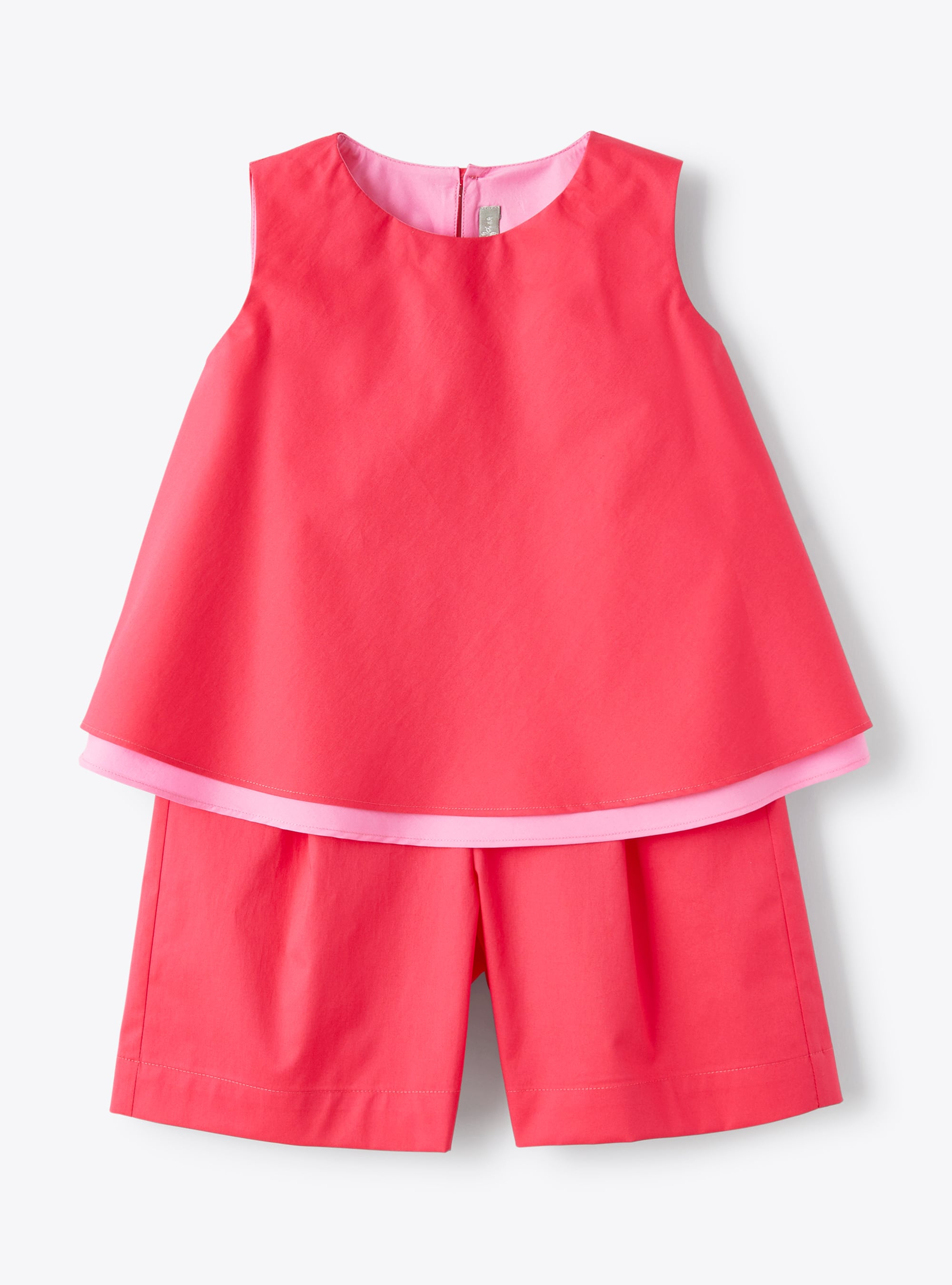 Two-piece set in stretch poplin - Two-piece sets - Il Gufo