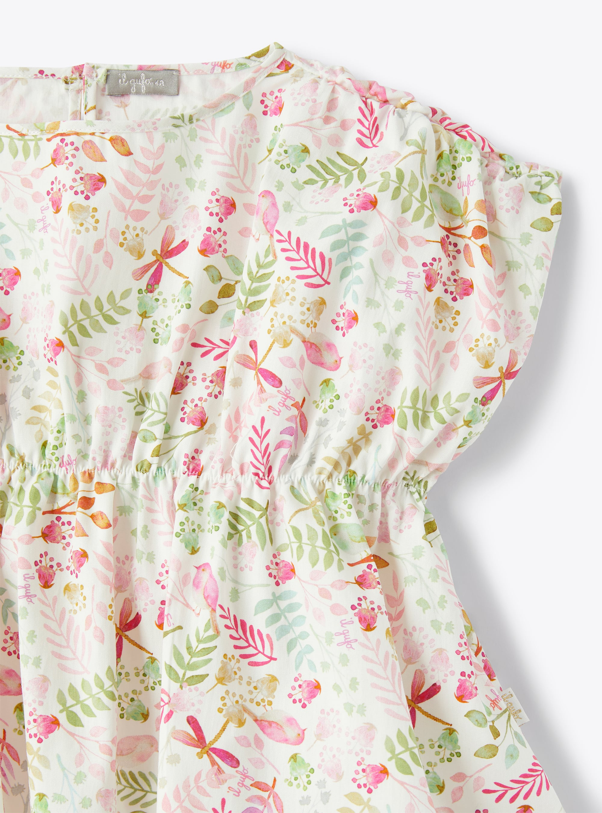 Two-piece set with an exclusive print design - Pink | Il Gufo