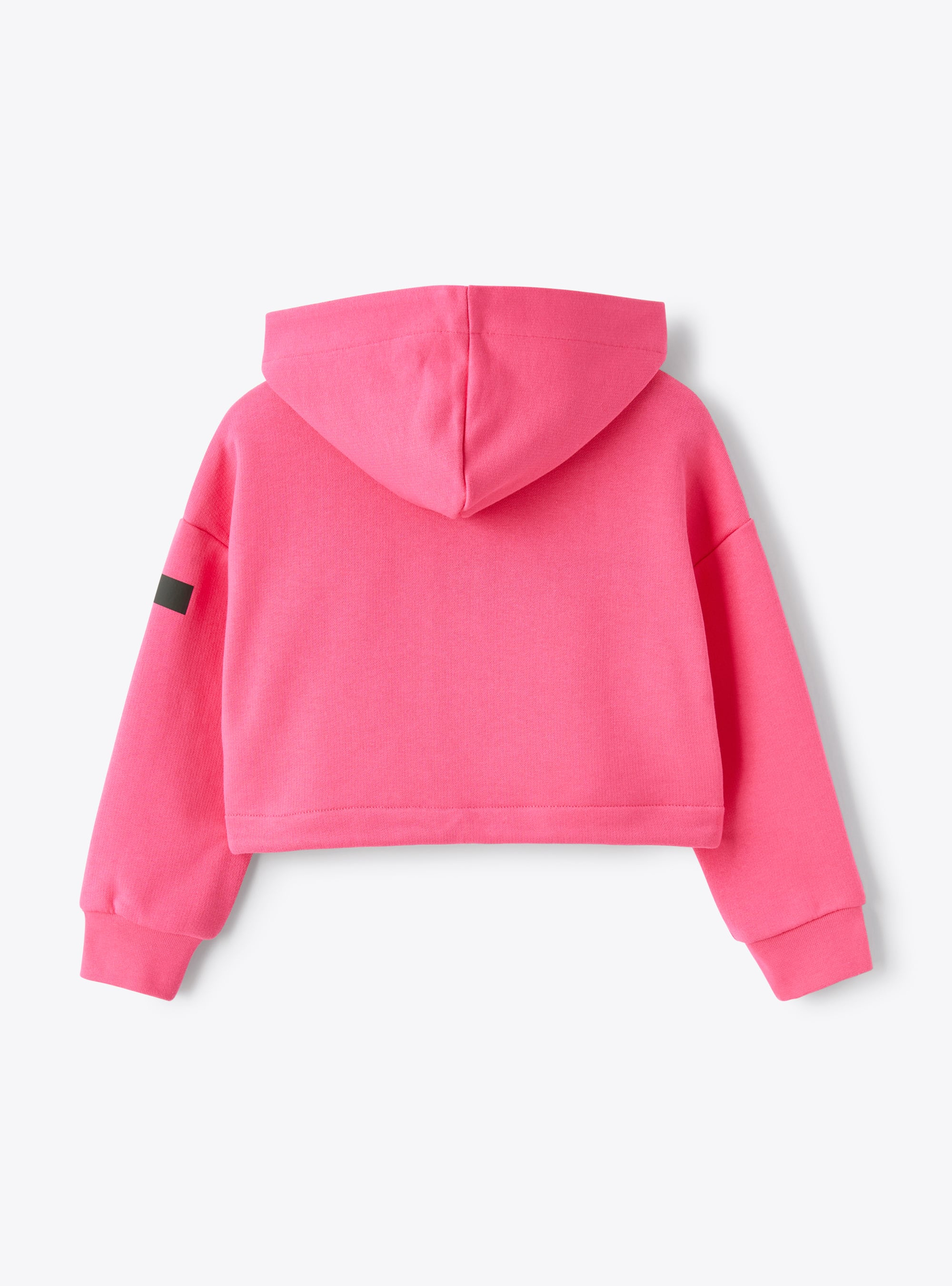 Full-zip fleece jacket in fuchsia pink - Fuchsia | Il Gufo