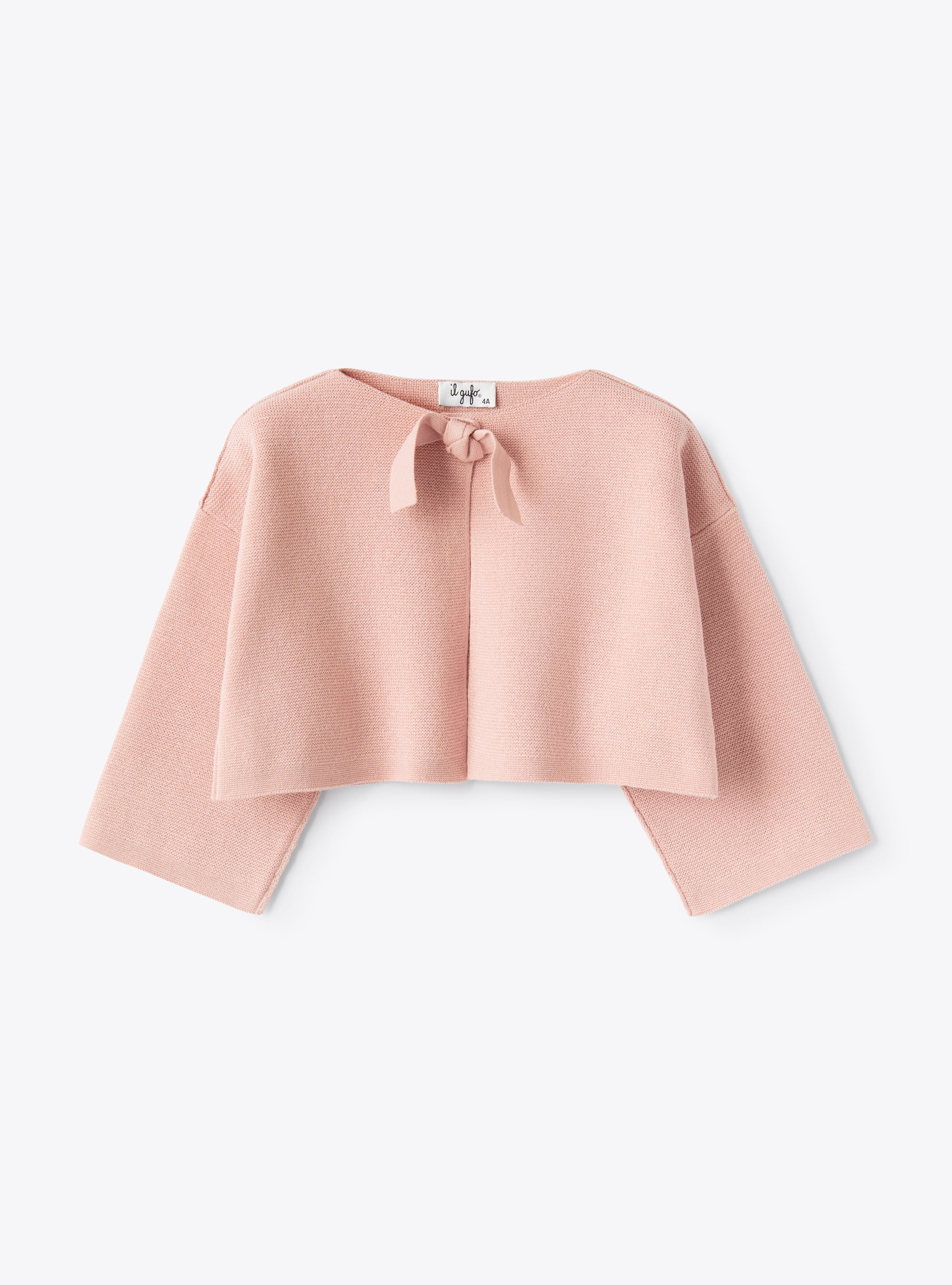 Double-breasted organic cotton cardigan - Sweaters - Il Gufo