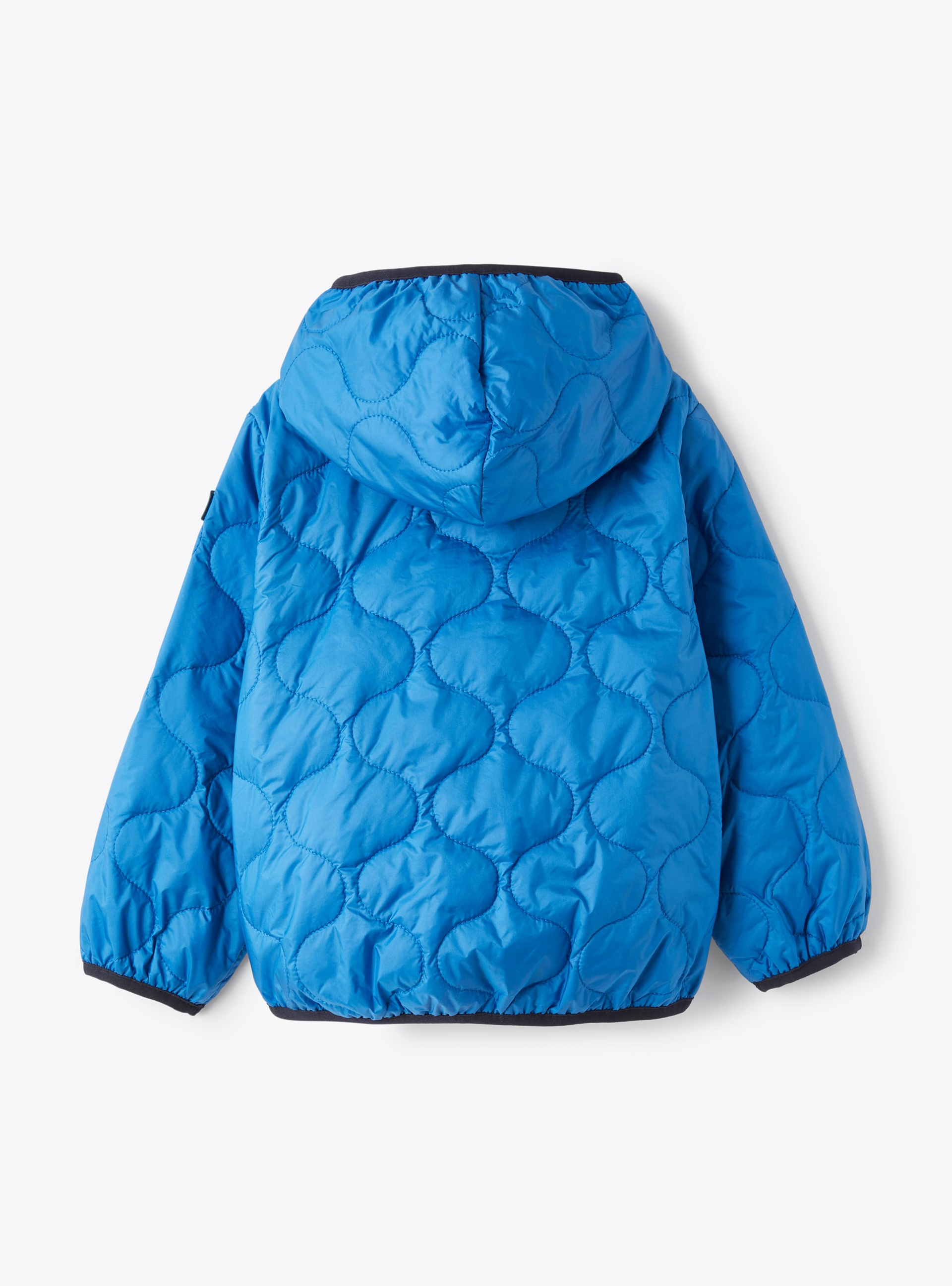 Jacket in quilted nylon - Blue | Il Gufo