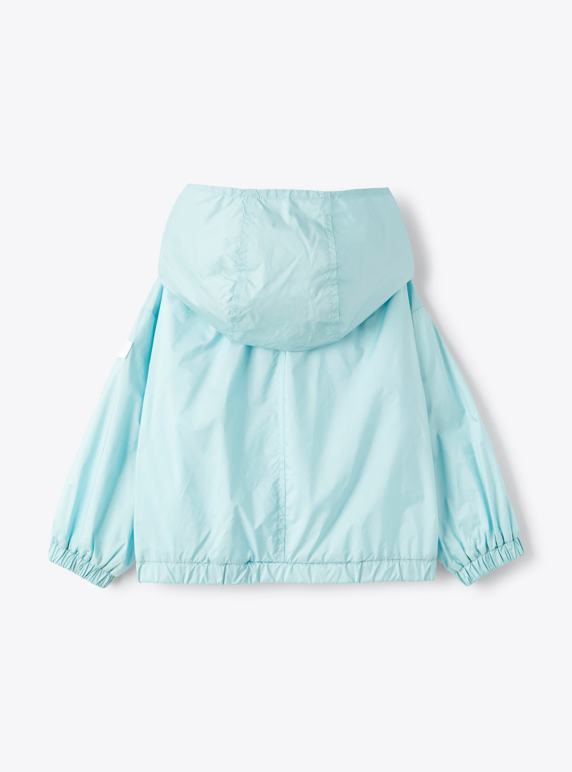 Veste à capuche en nylon antiduvet couleur eau - Marrone | Il Gufo