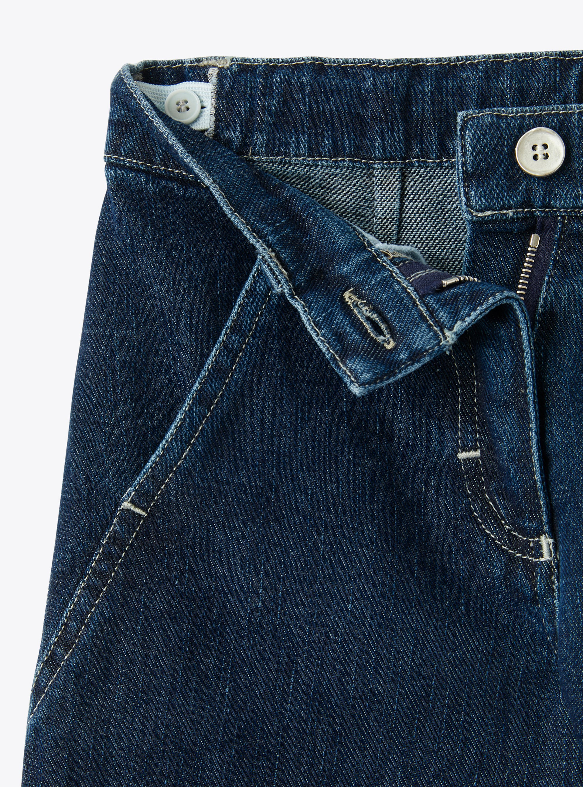 Bermuda shorts in denim blue - Blue | Il Gufo