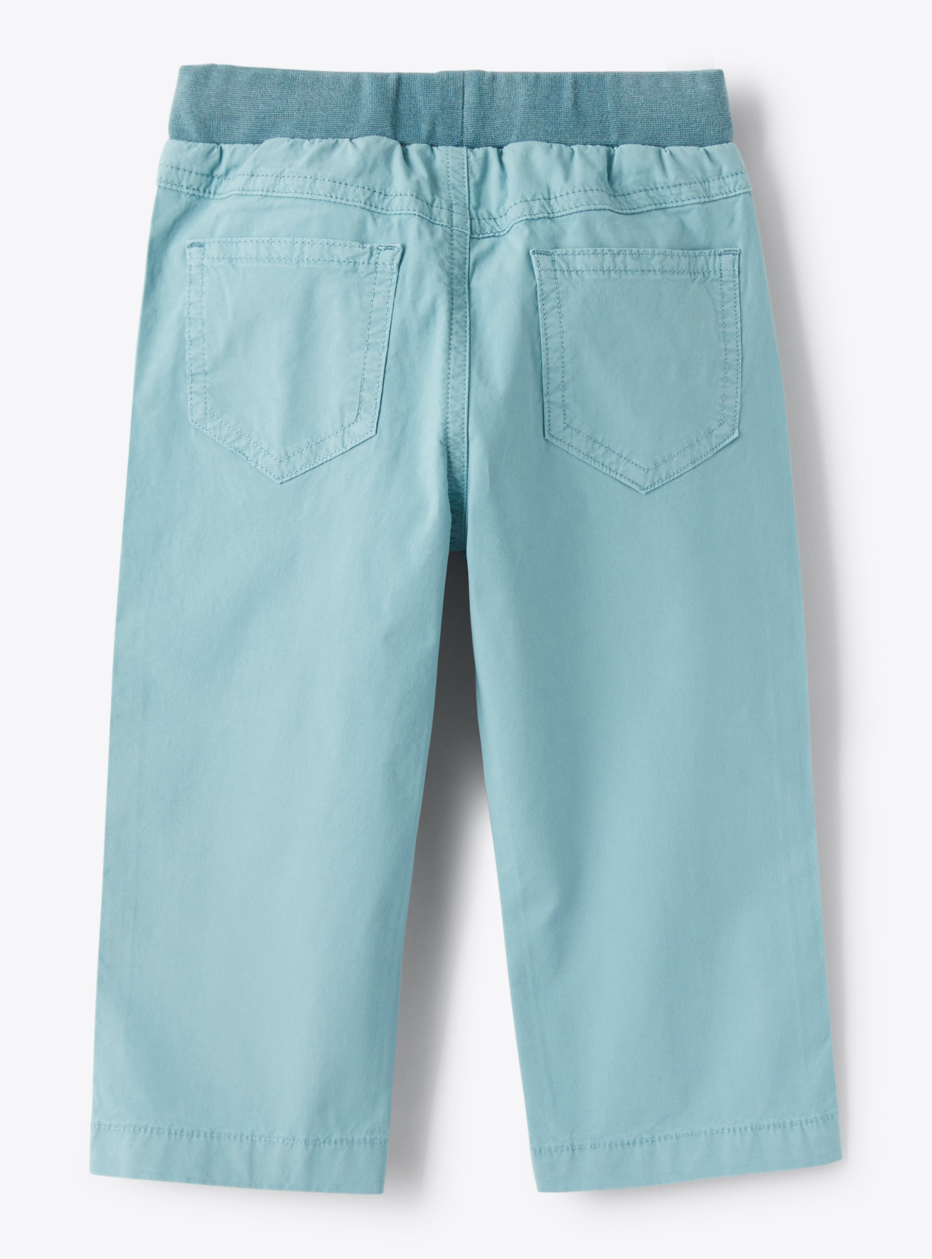 Pants in popeline - White | Il Gufo