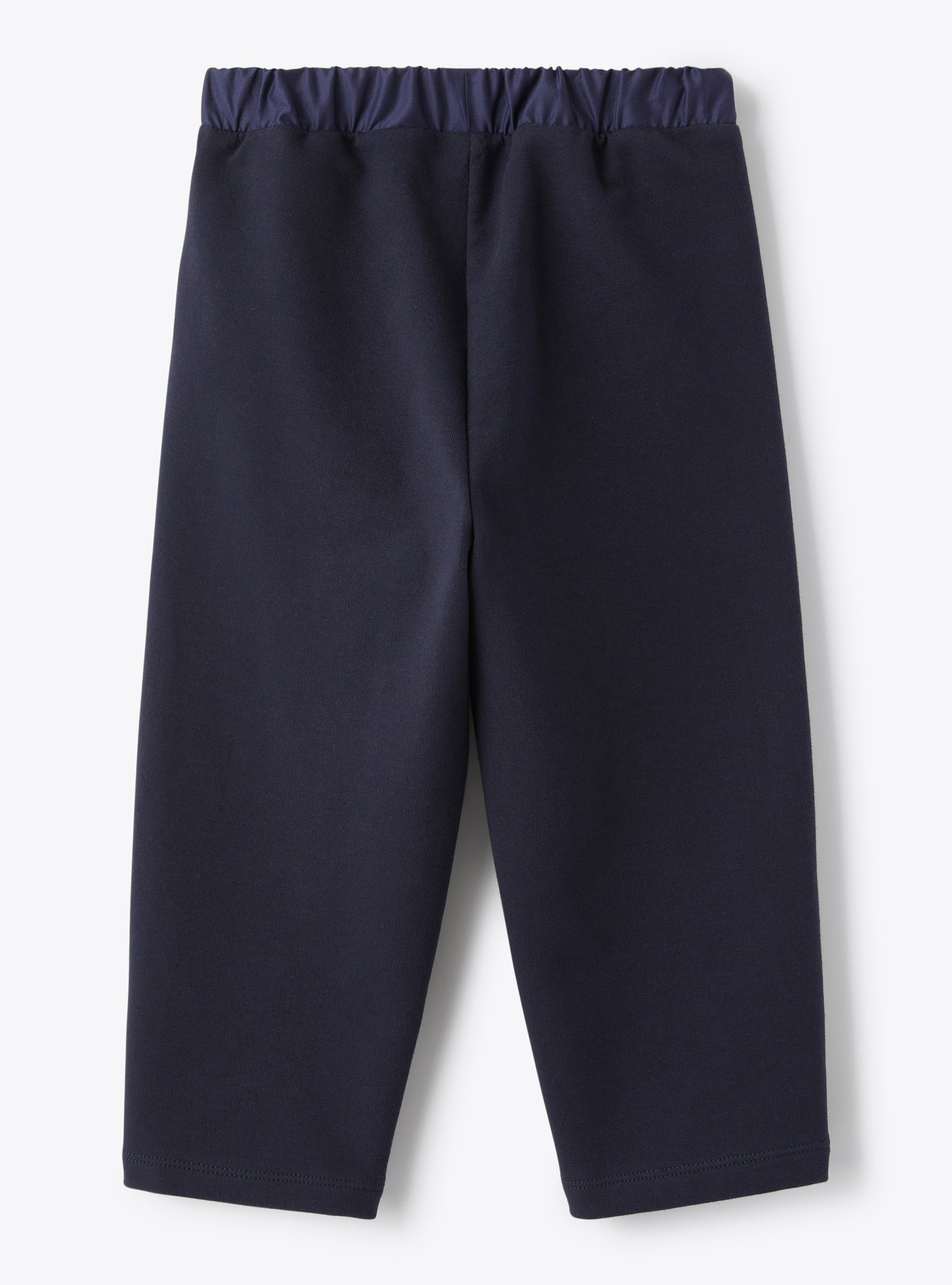 Pantalon de jogging en molleton stretch bleu - Pantalons - Il Gufo