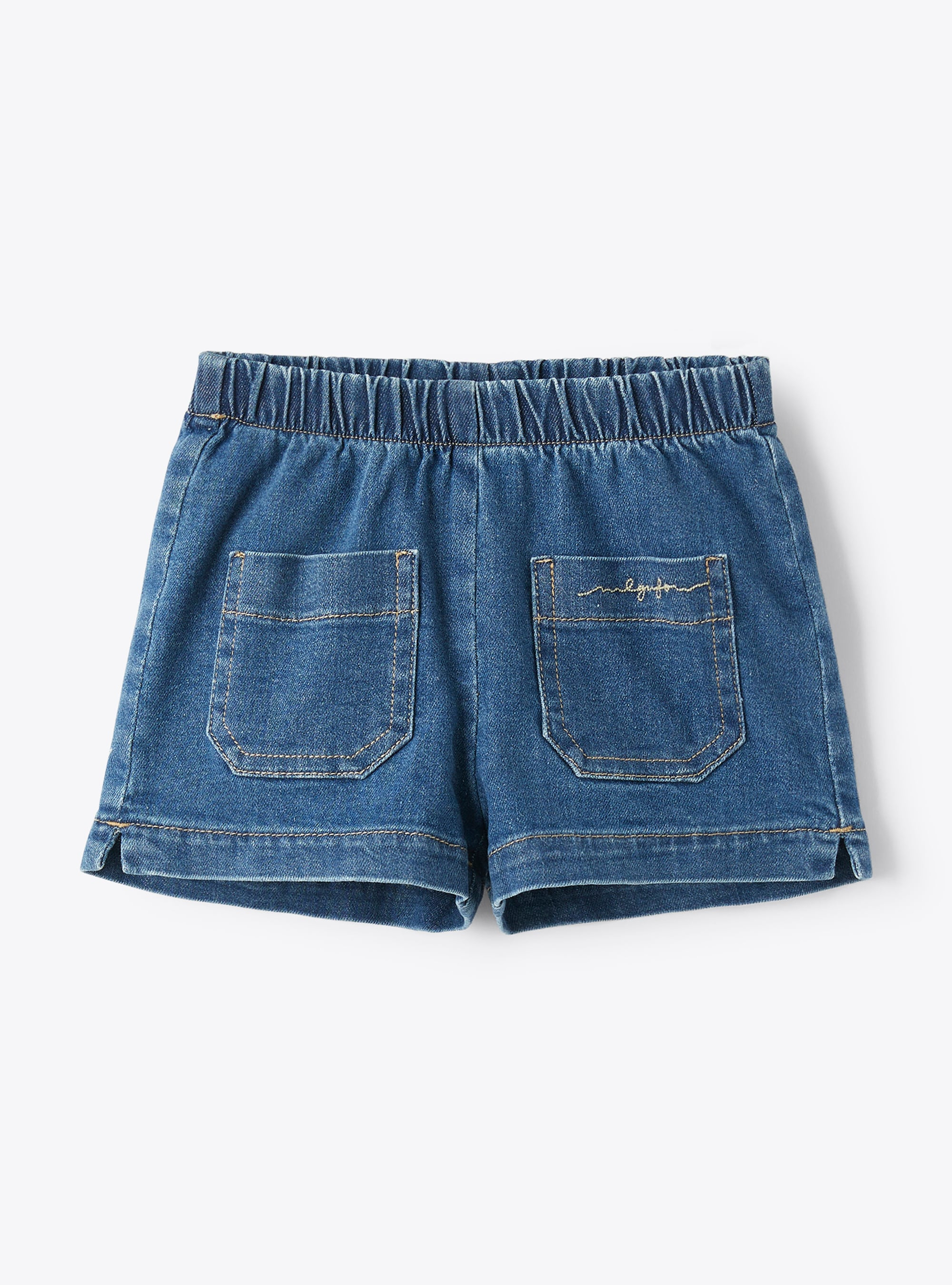 Shorts in stretch denim - Trousers - Il Gufo
