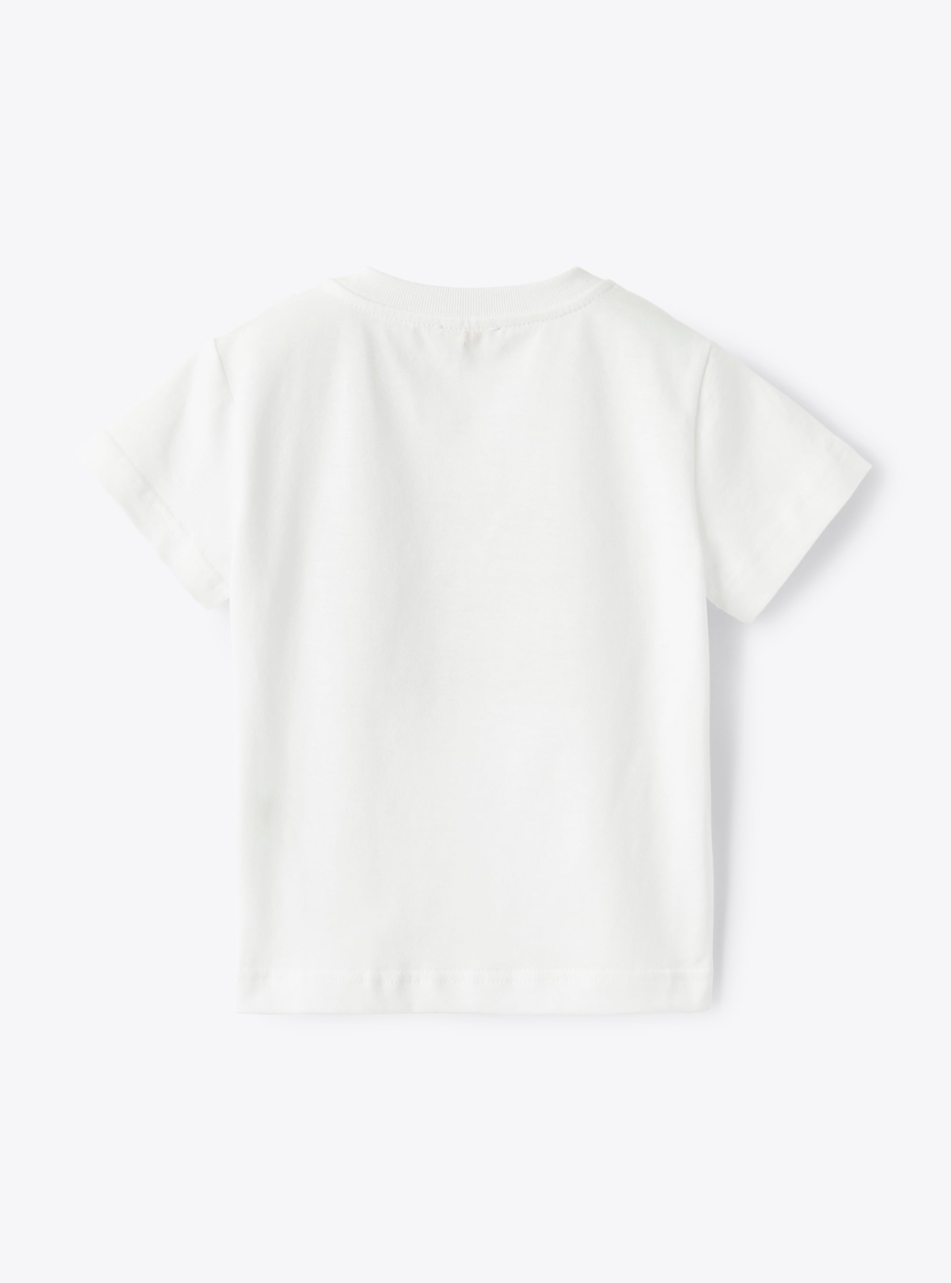 T-shirt for baby boys with dachshund print - Orange | Il Gufo