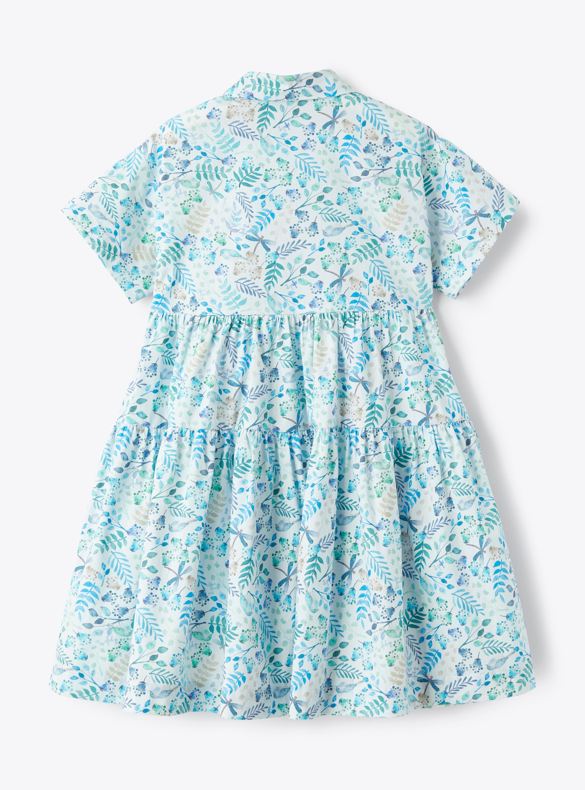 Dress with an exclusive print design - Brown | Il Gufo