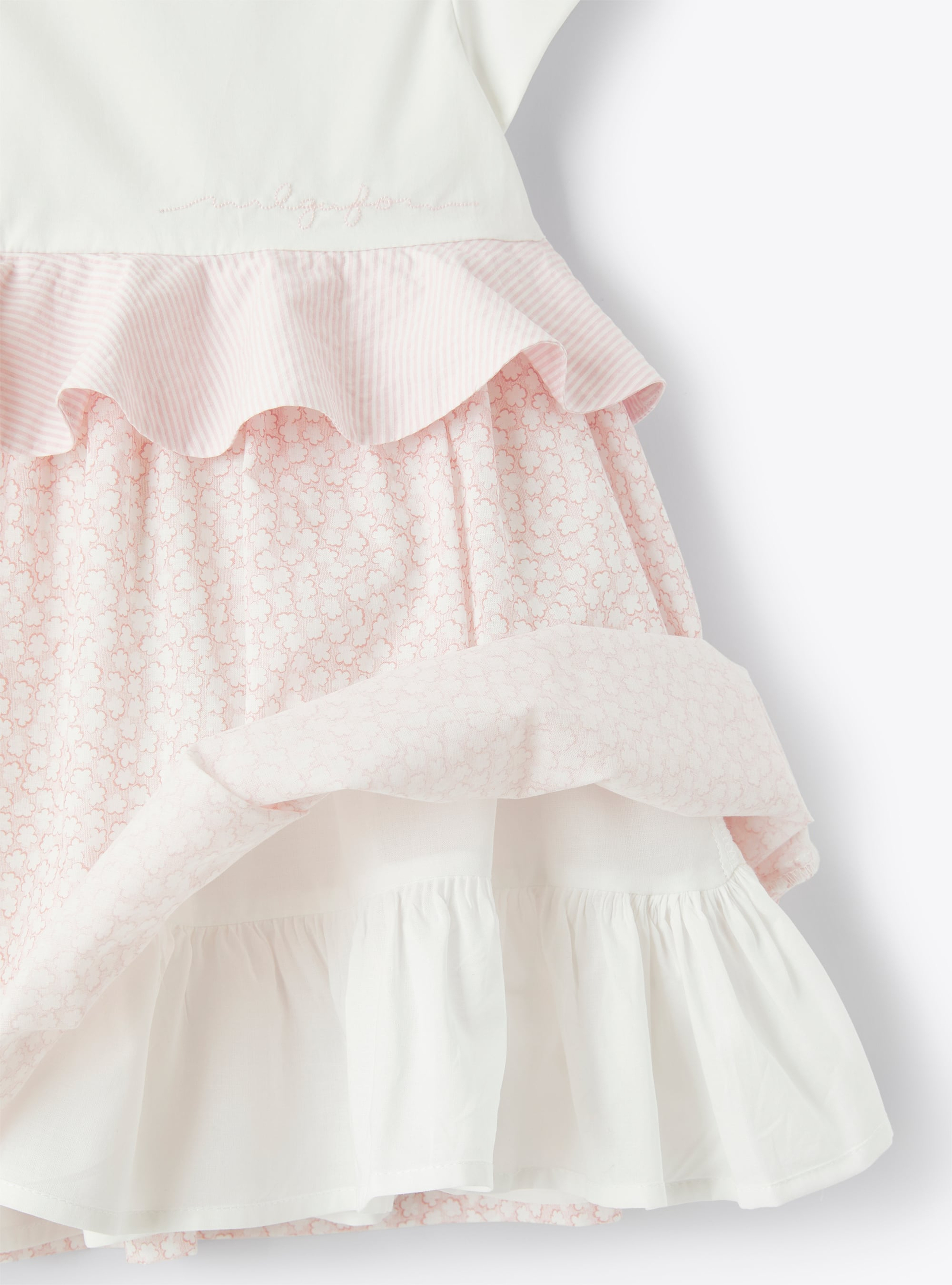 Robe imprimé petites fleurs rose - Rose | Il Gufo