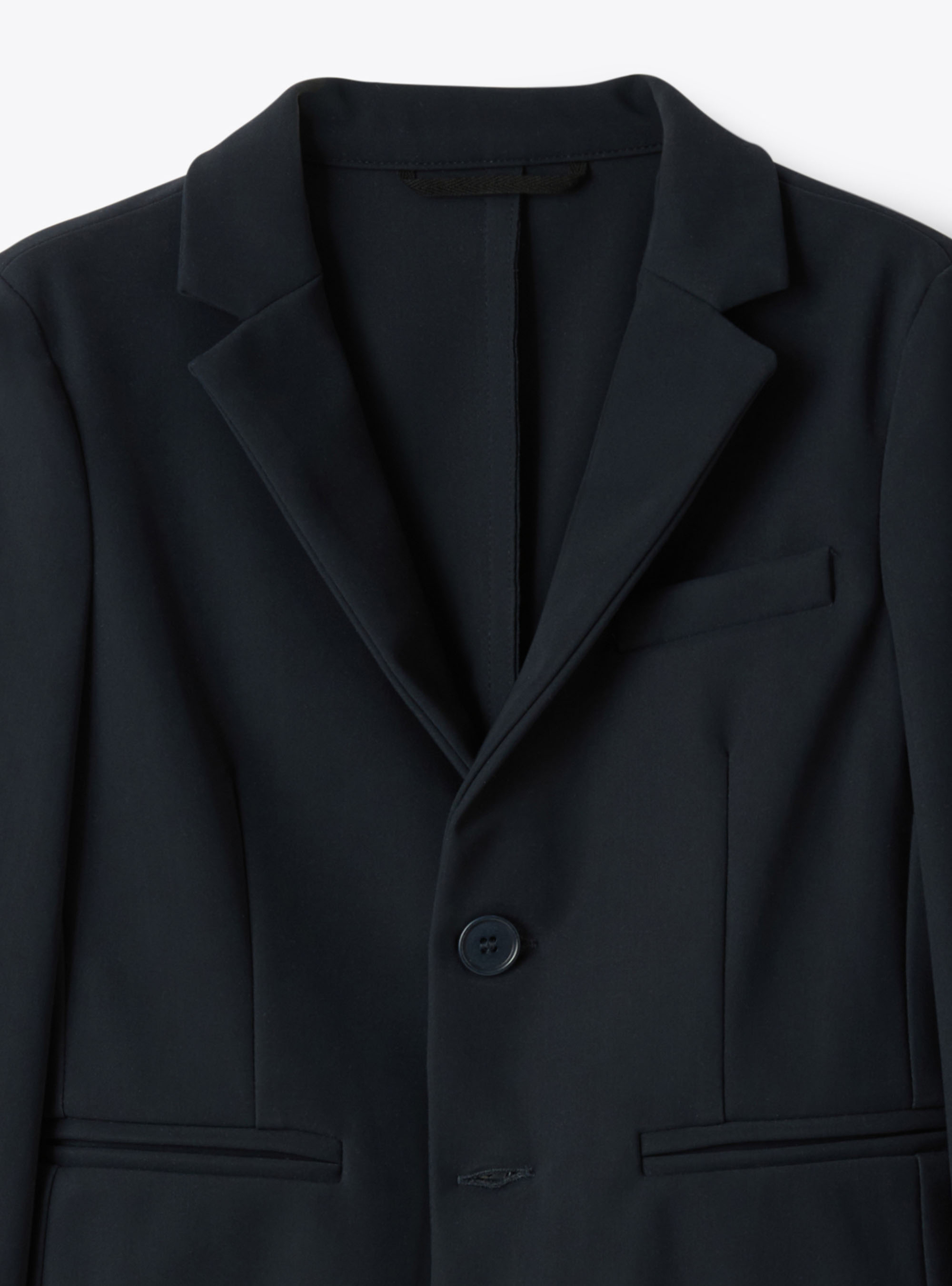Regular fit blazer in Sensitive® Fabrics - Blue | Il Gufo