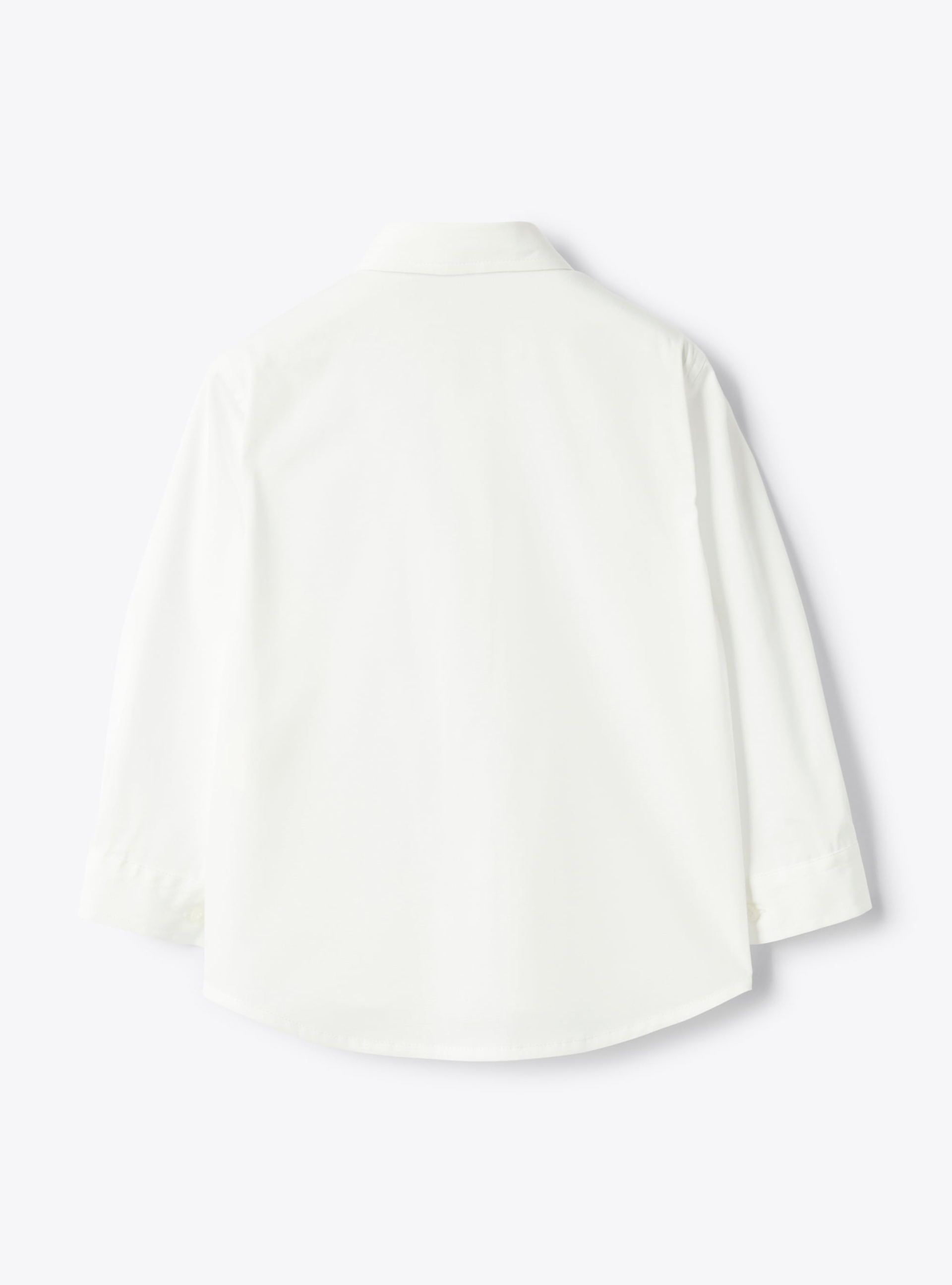 Popeline shirt - White | Il Gufo