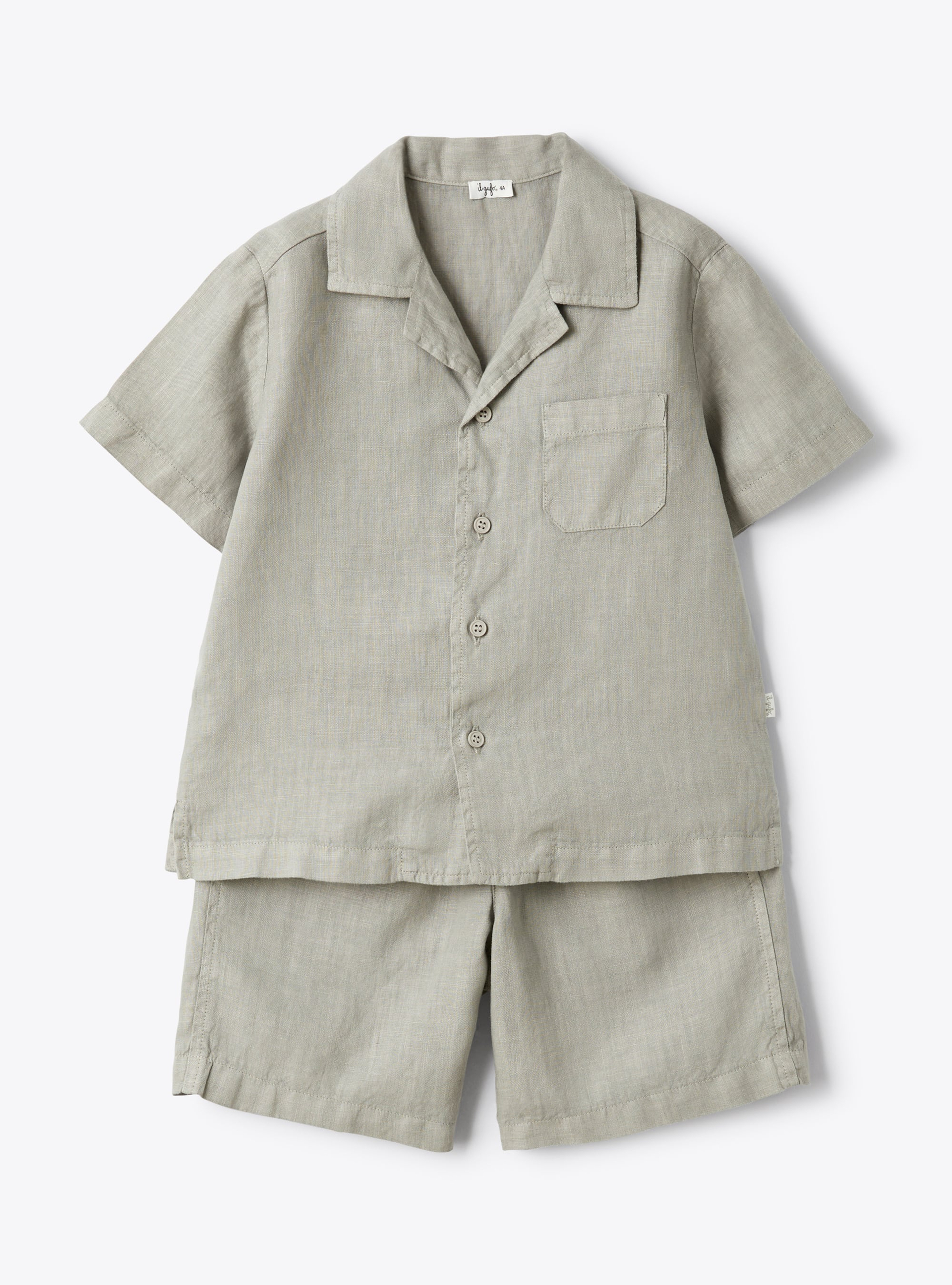Two-piece linen set - Two-piece sets - Il Gufo