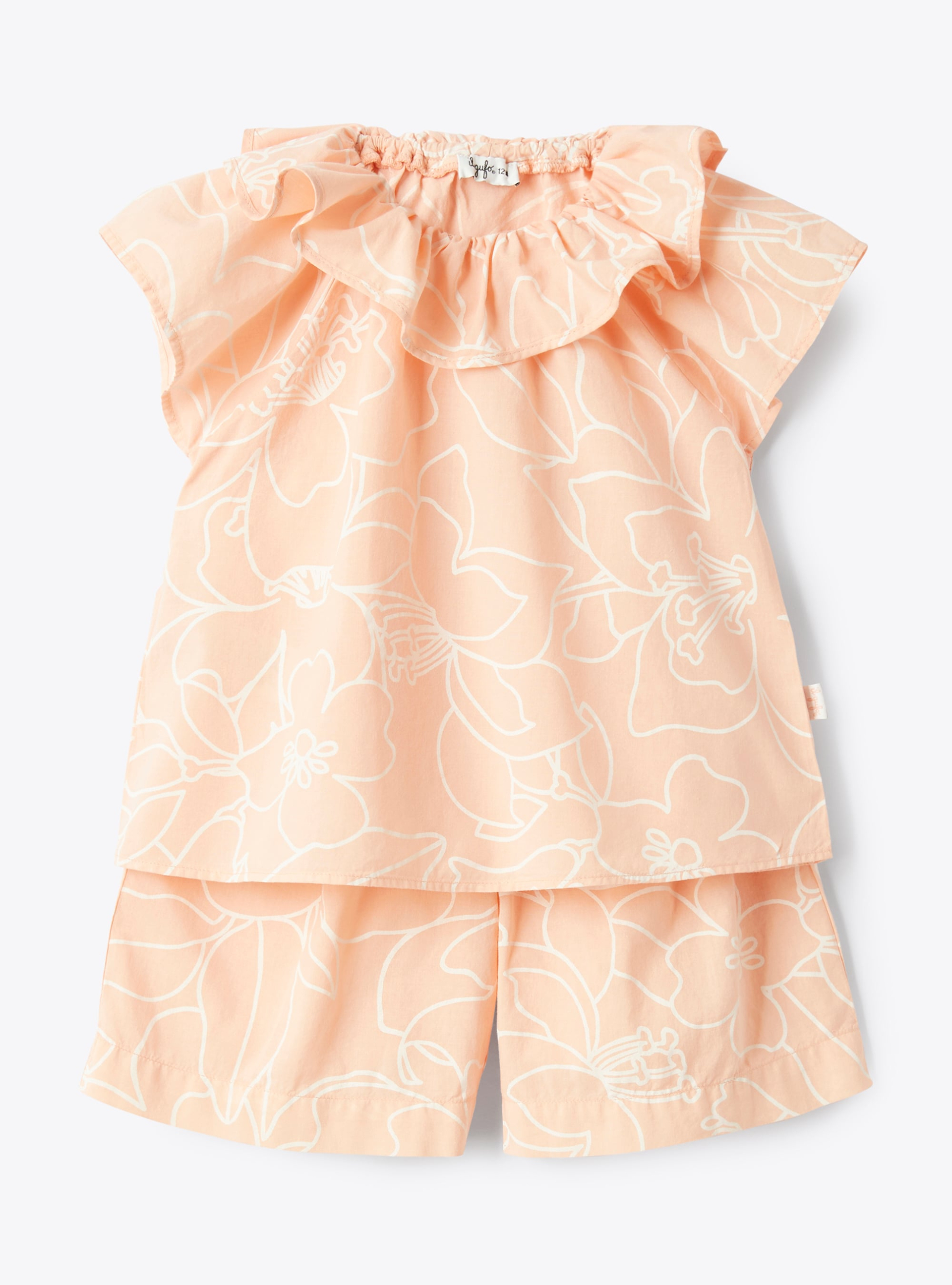 Ensemble en mousseline imprimé floral - Ensembles - Il Gufo