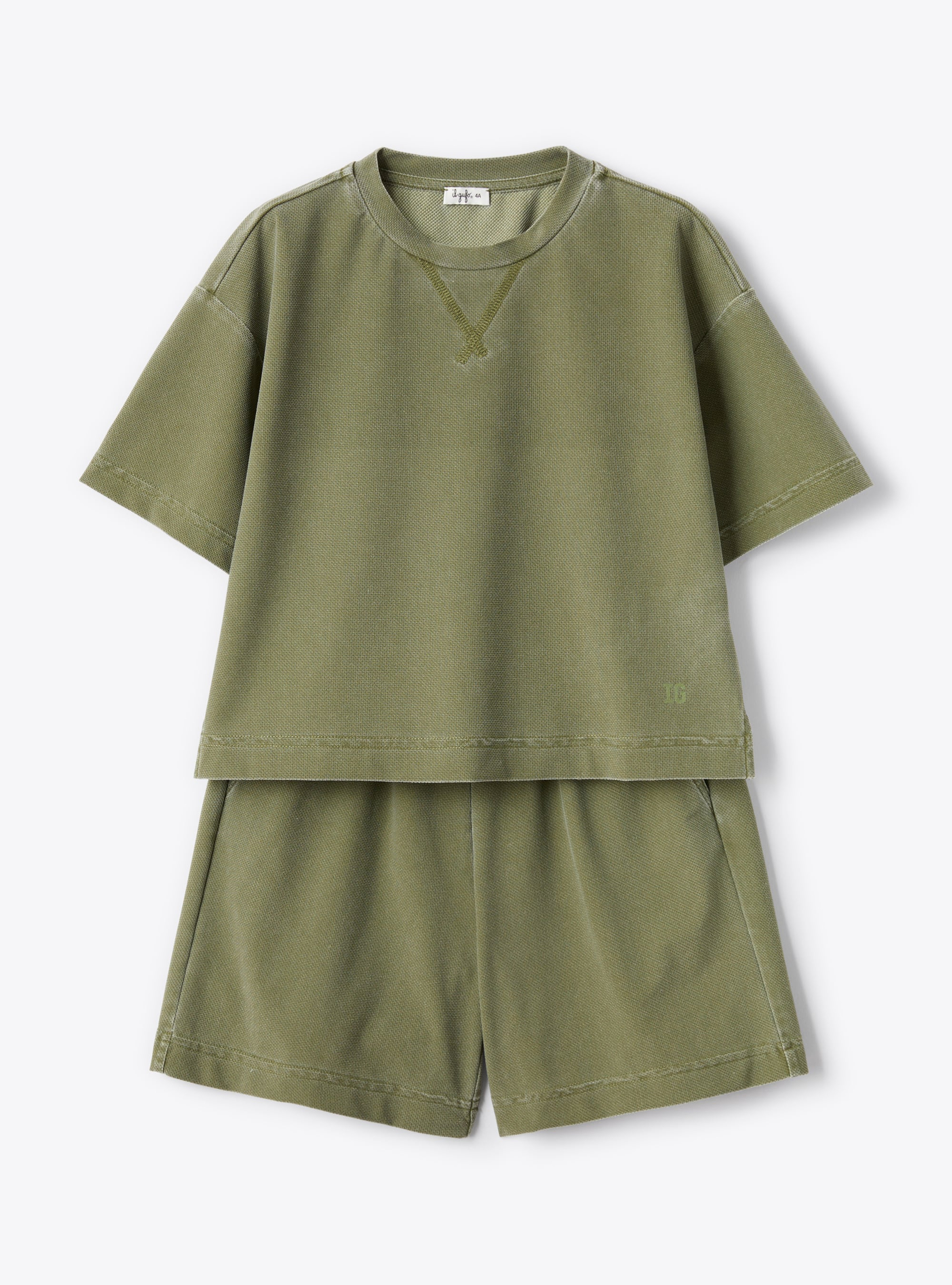 Sensitive® Fabrics set - Two-piece sets - Il Gufo